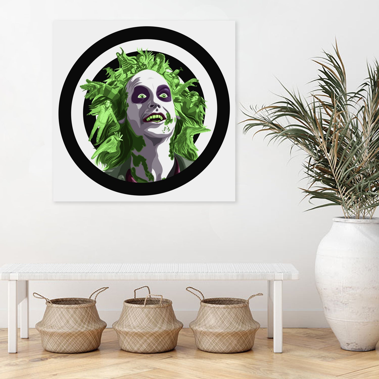 It's Showtime! by John Lathrop on GIANT ART - green digital drawing