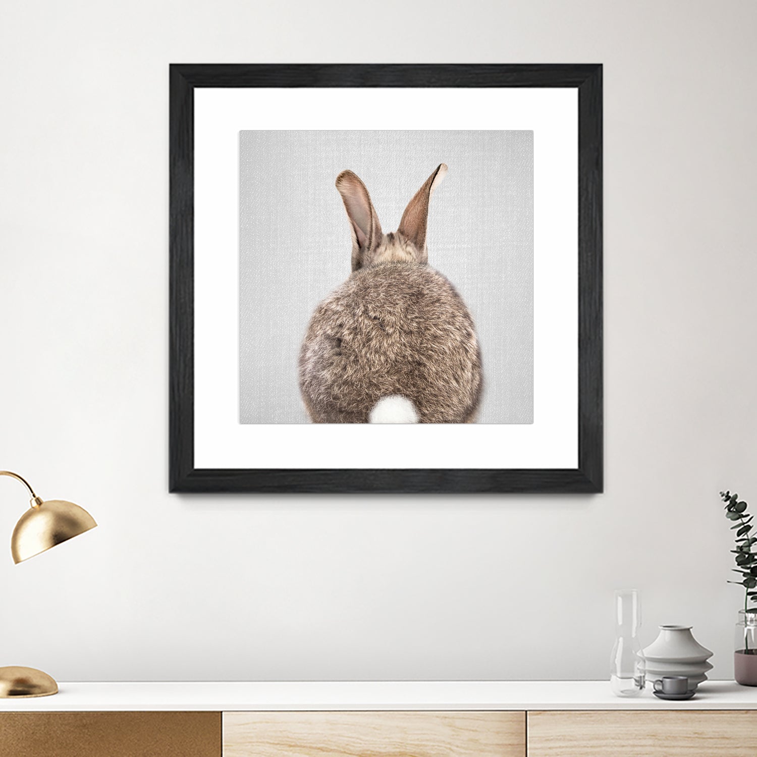 Rabbit Tail - Colorful by Gal Pittel on GIANT ART - brown photo illustration