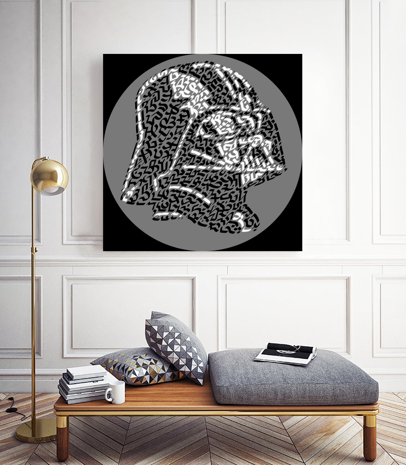 Darth Vader Star Wars by Caroline BESSIERES on GIANT ART - black character design