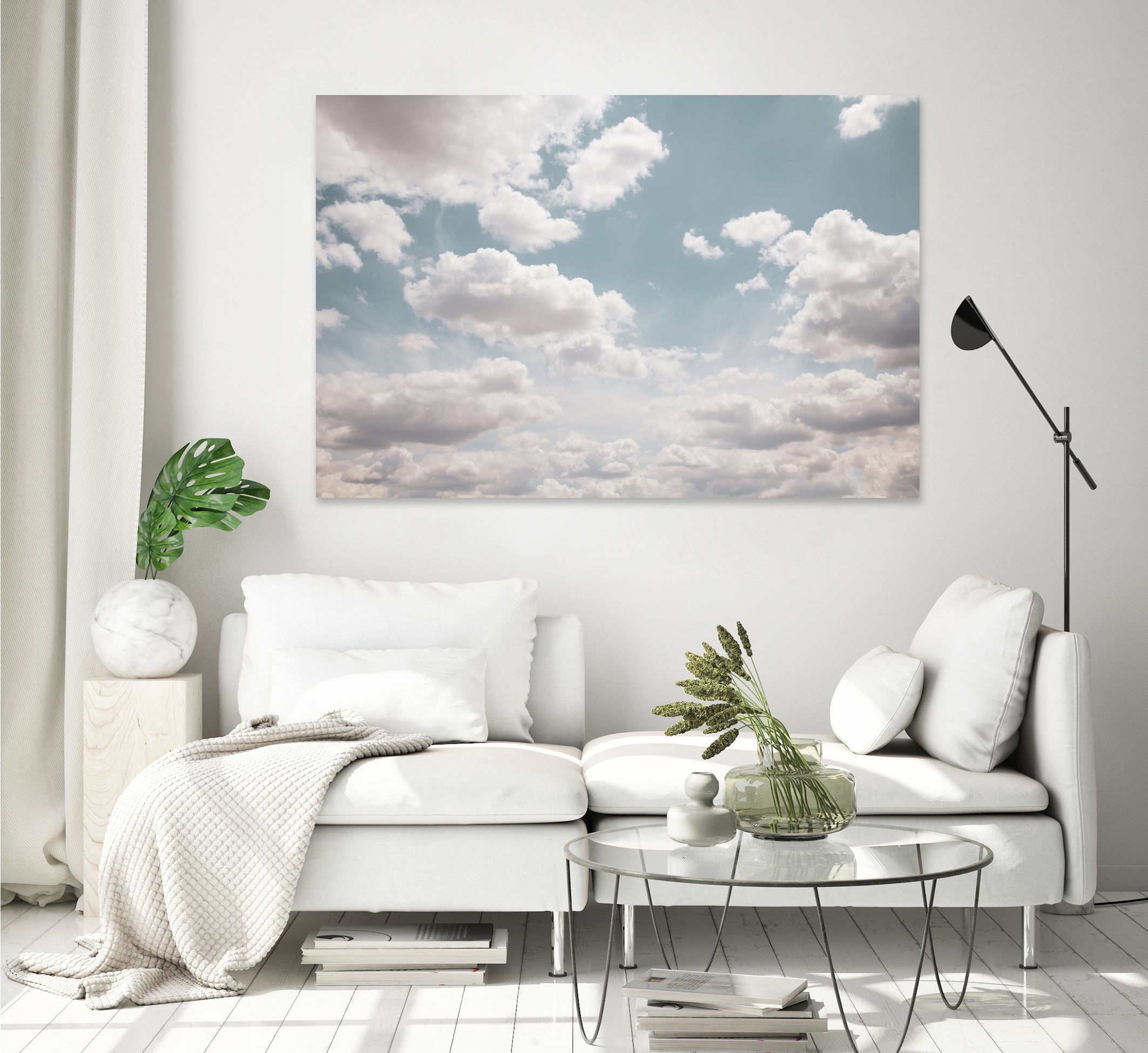 Dreamy Clouds 1 by Anitas Bellas Art on GIANT ART - coastal
