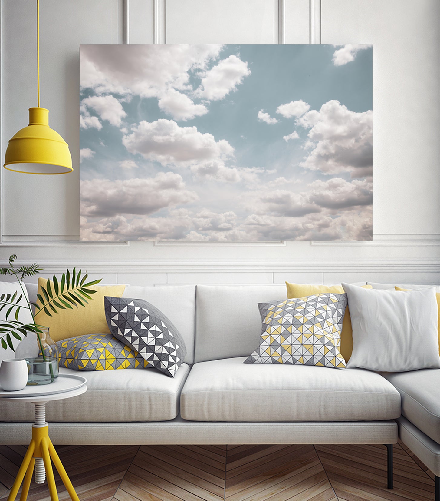 Dreamy Clouds 1 by Anitas Bellas Art on GIANT ART - coastal