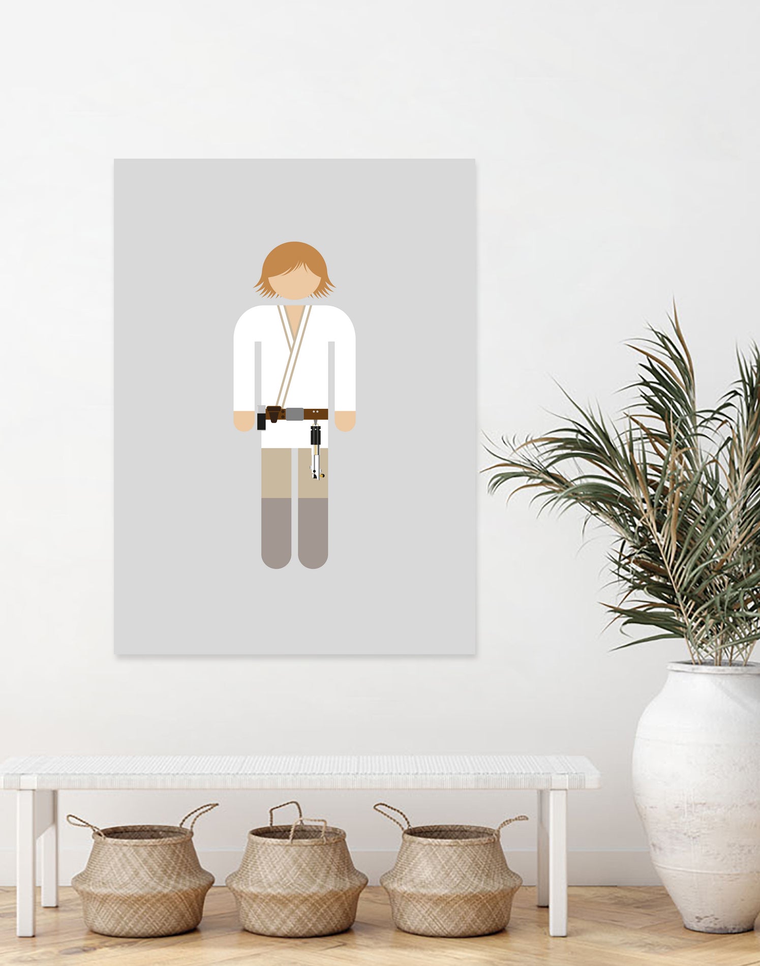 Luke 03 by Viktor Hertz on GIANT ART - gray vector illustration