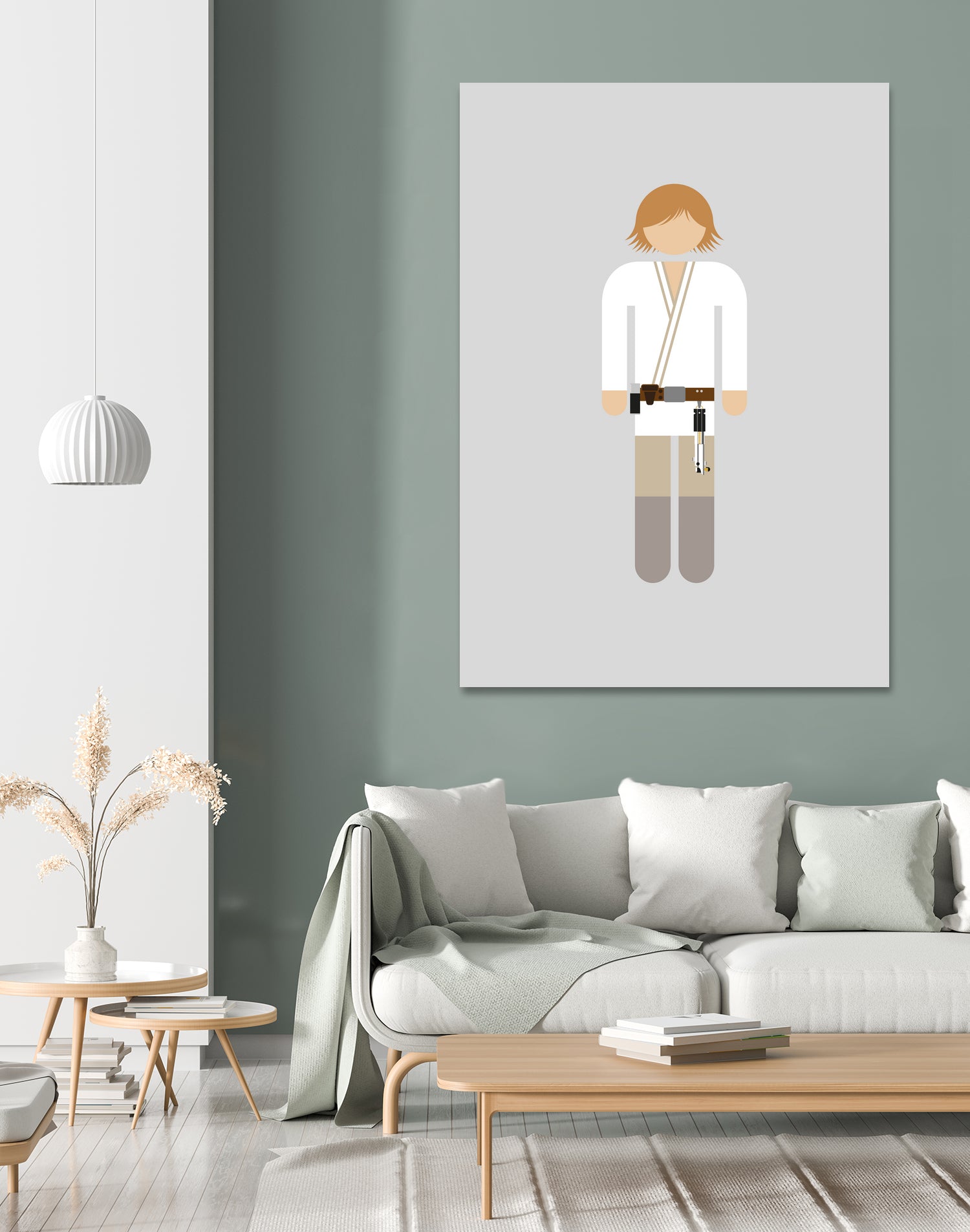 Luke 03 by Viktor Hertz on GIANT ART - gray vector illustration