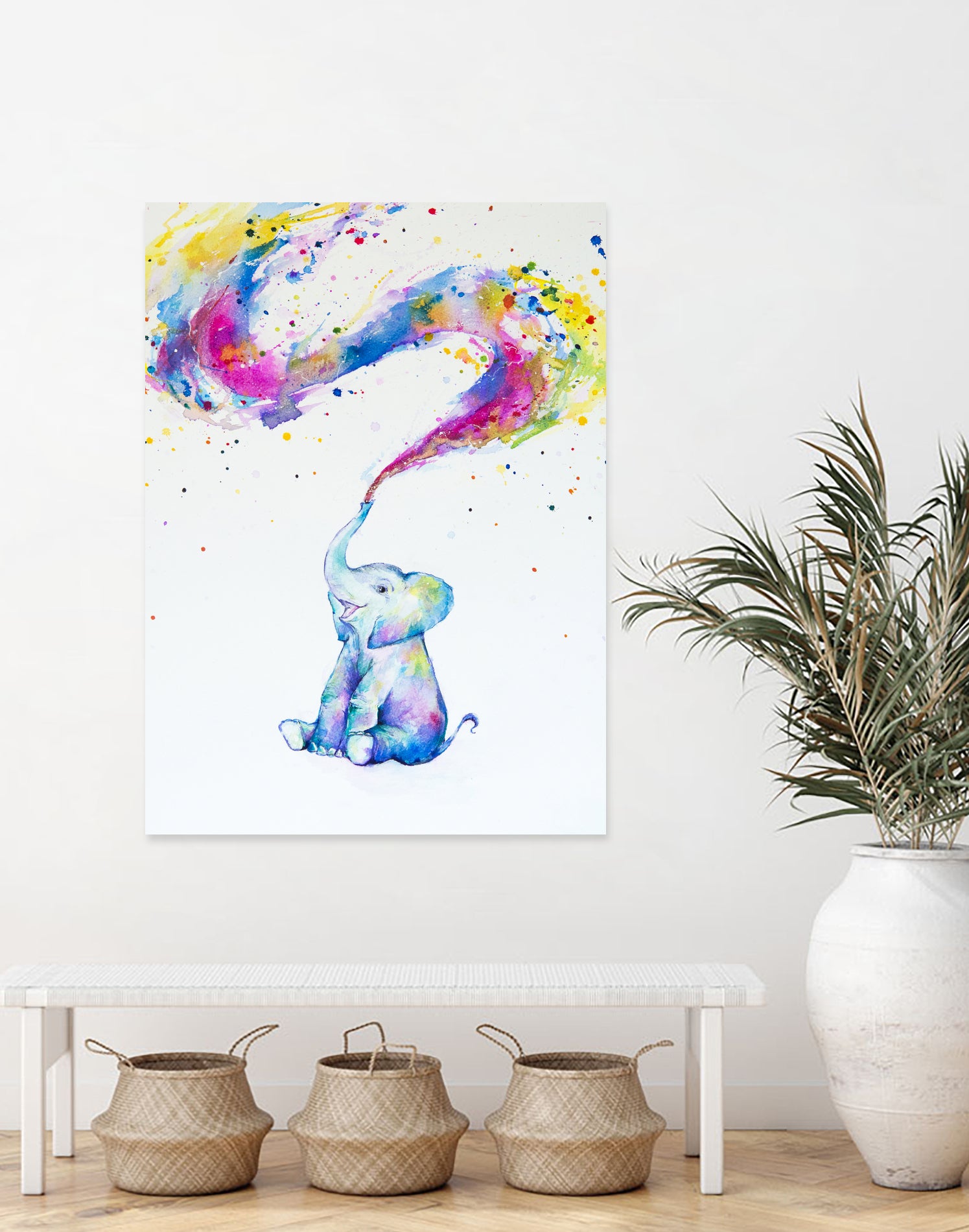 Spring by Marc Allante on GIANT ART - blue photo illustration