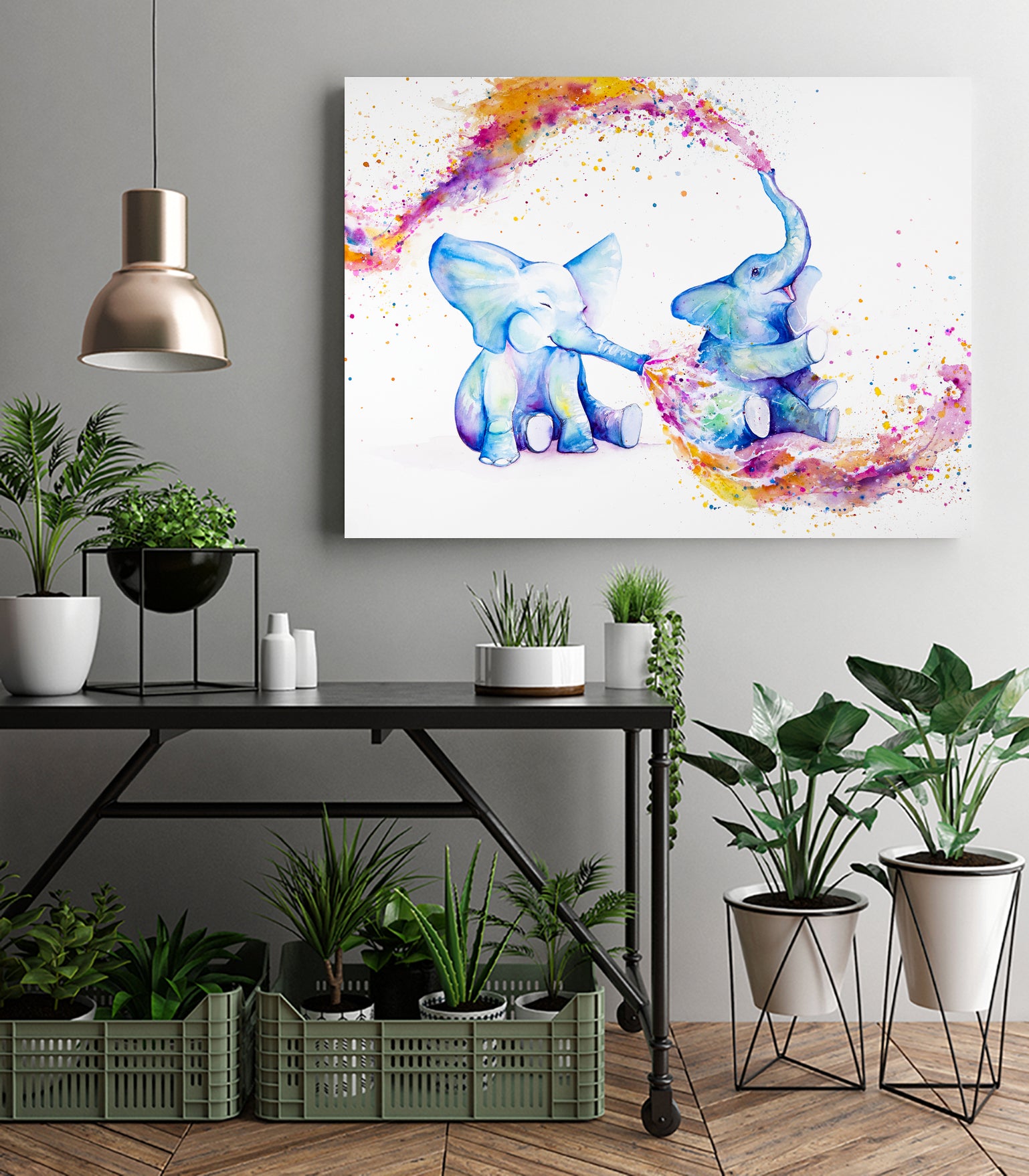 Sorella by Marc Allante on GIANT ART - blue photo illustration