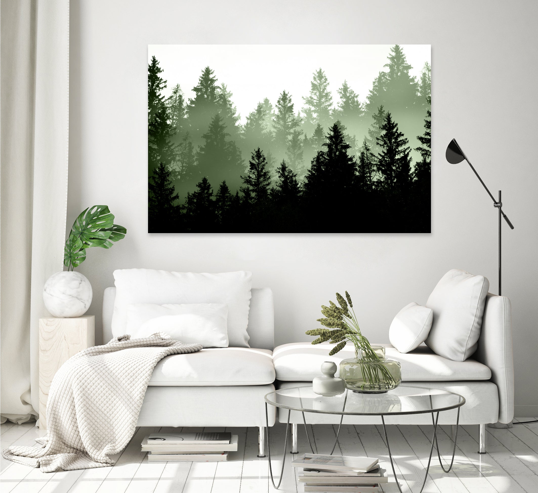 Green Forest Dream 1 by Anitas Bellas Art on GIANT ART - coastal