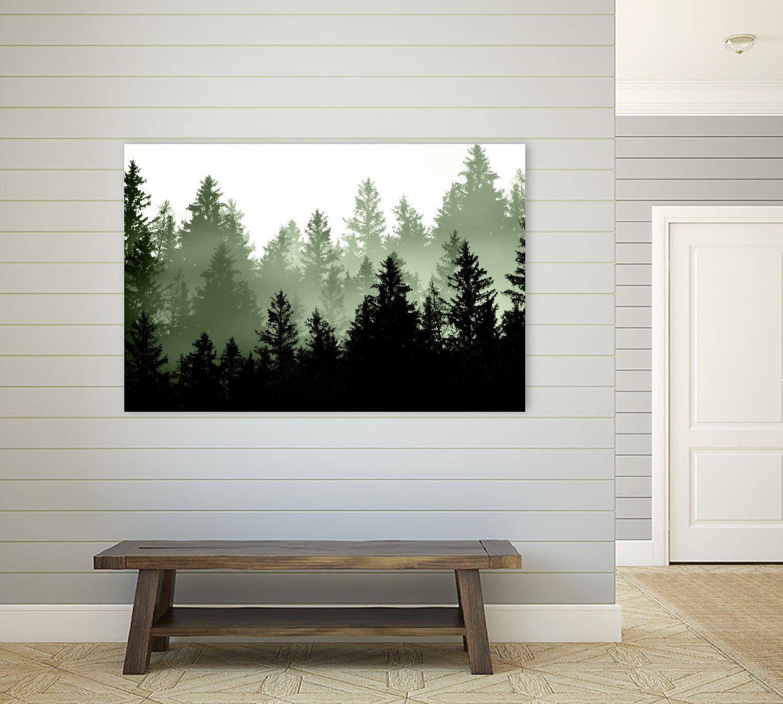 Green Forest Dream 1 by Anitas Bellas Art on GIANT ART - coastal