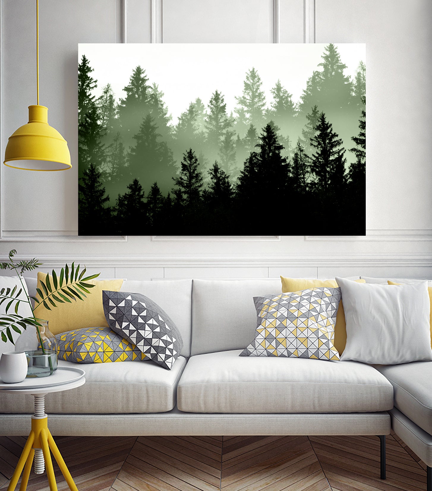 Green Forest Dream 1 by Anitas Bellas Art on GIANT ART - coastal