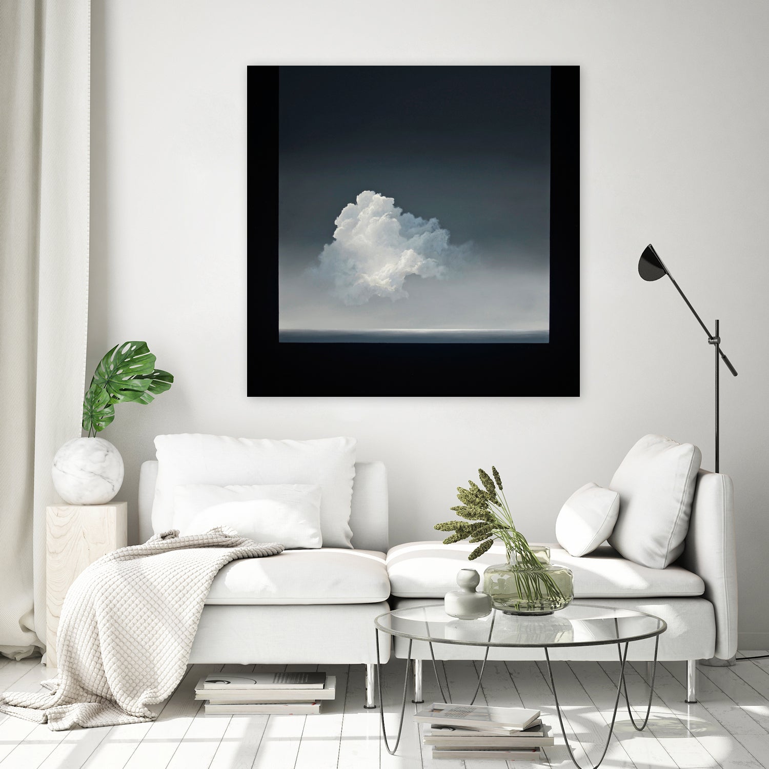 Crest by Robert Singleton on GIANT ART - gray mixed media