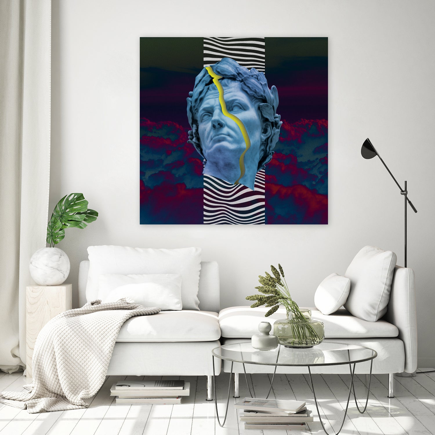 Julius Caesar by Serena Seli on GIANT ART - white photo manipulation