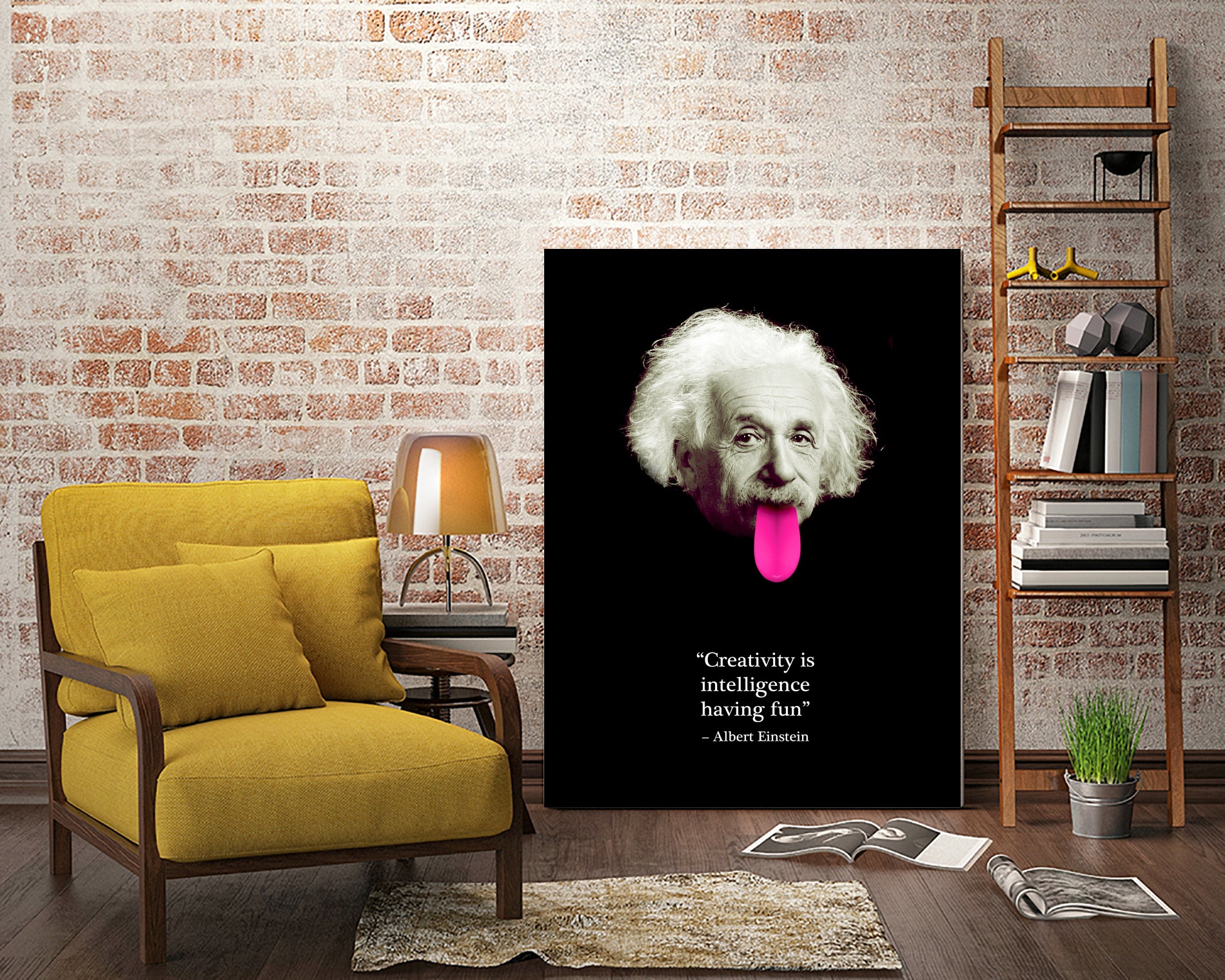 Einstein by Sundeep Kumar on GIANT ART - black photo manipulation