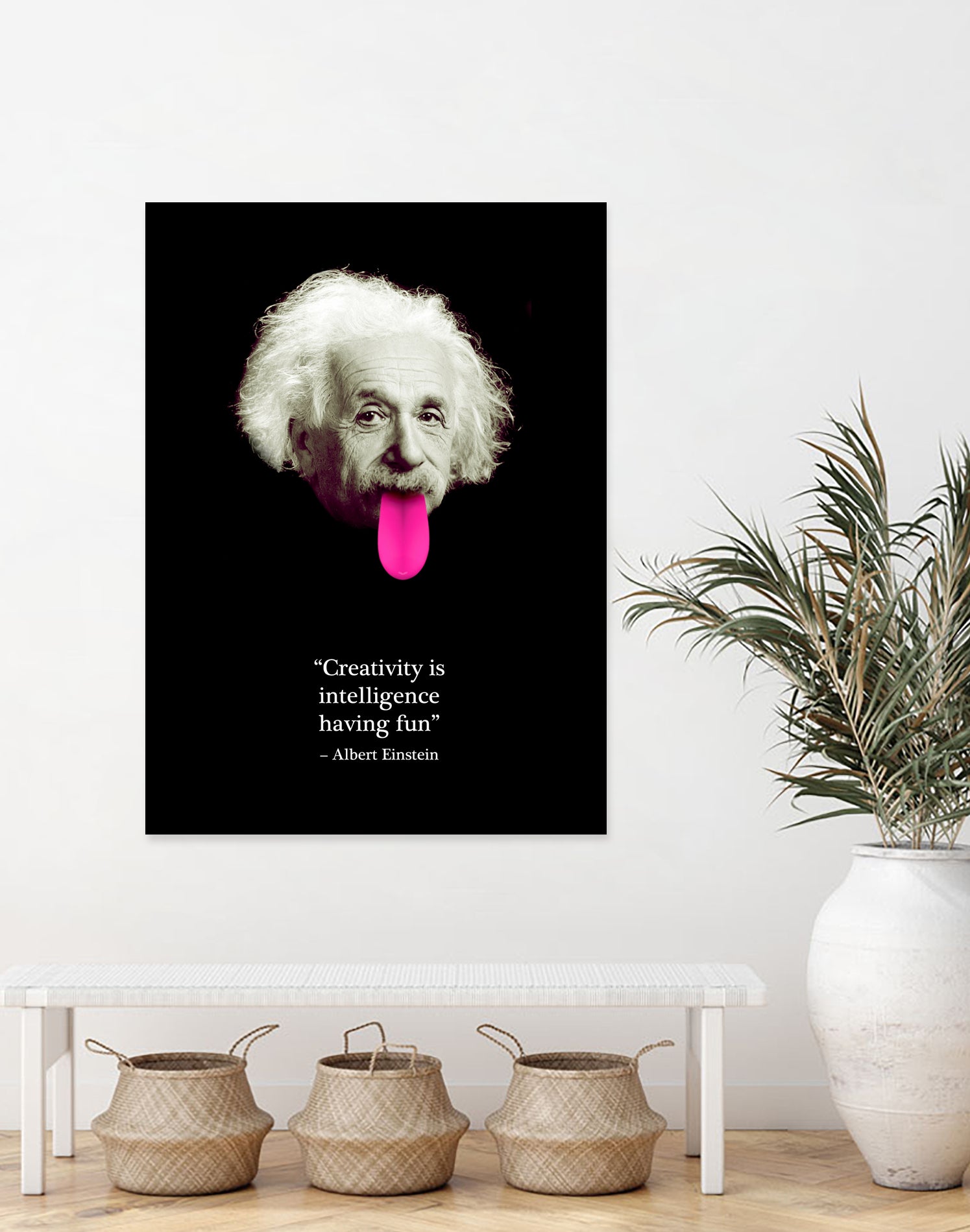 Einstein by Sundeep Kumar on GIANT ART - black photo manipulation