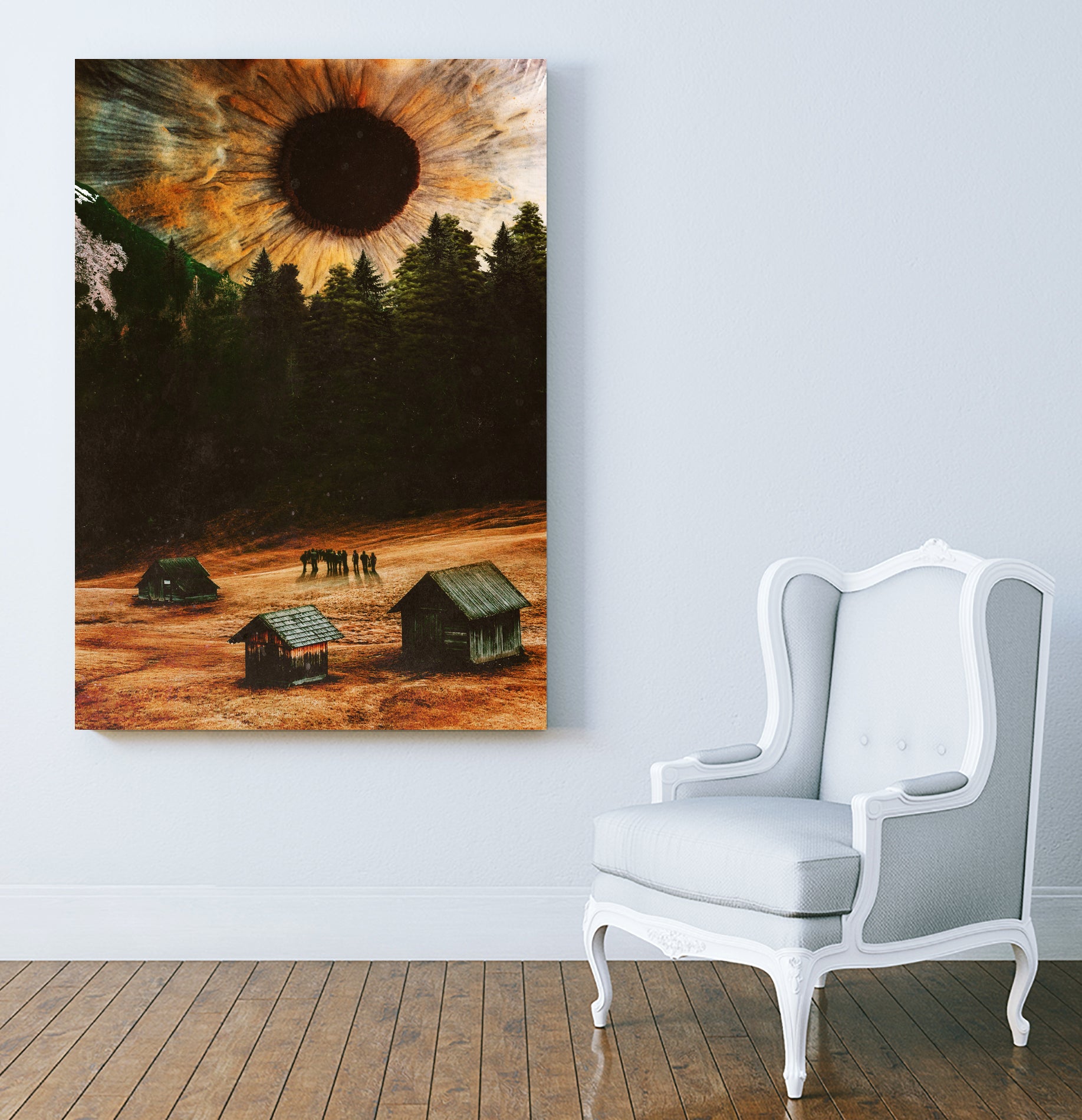 The Watcher by Seam Less on GIANT ART - black photo manipulation