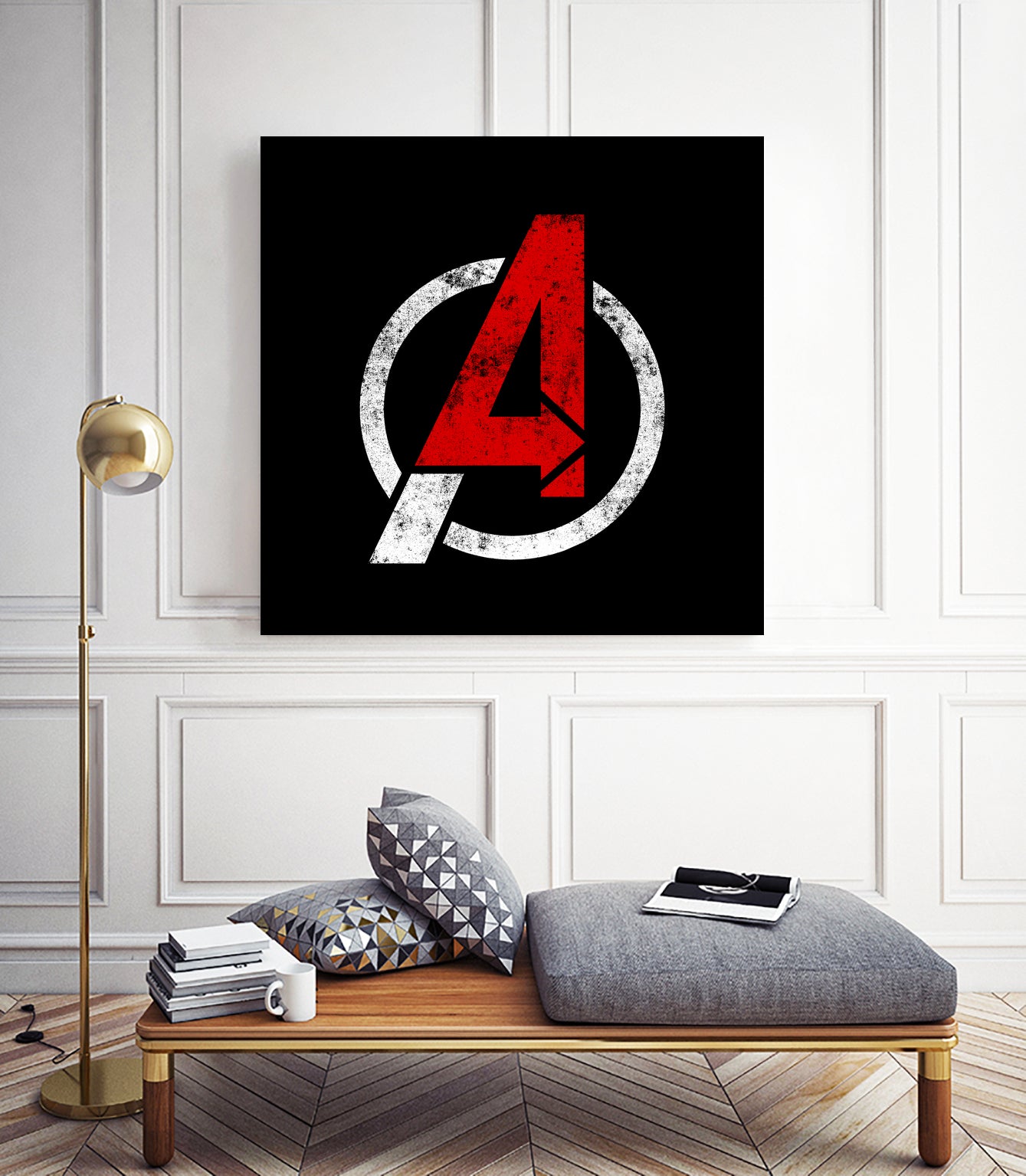 Avengers 4 by Anton Kalinichev on GIANT ART - red digital drawing