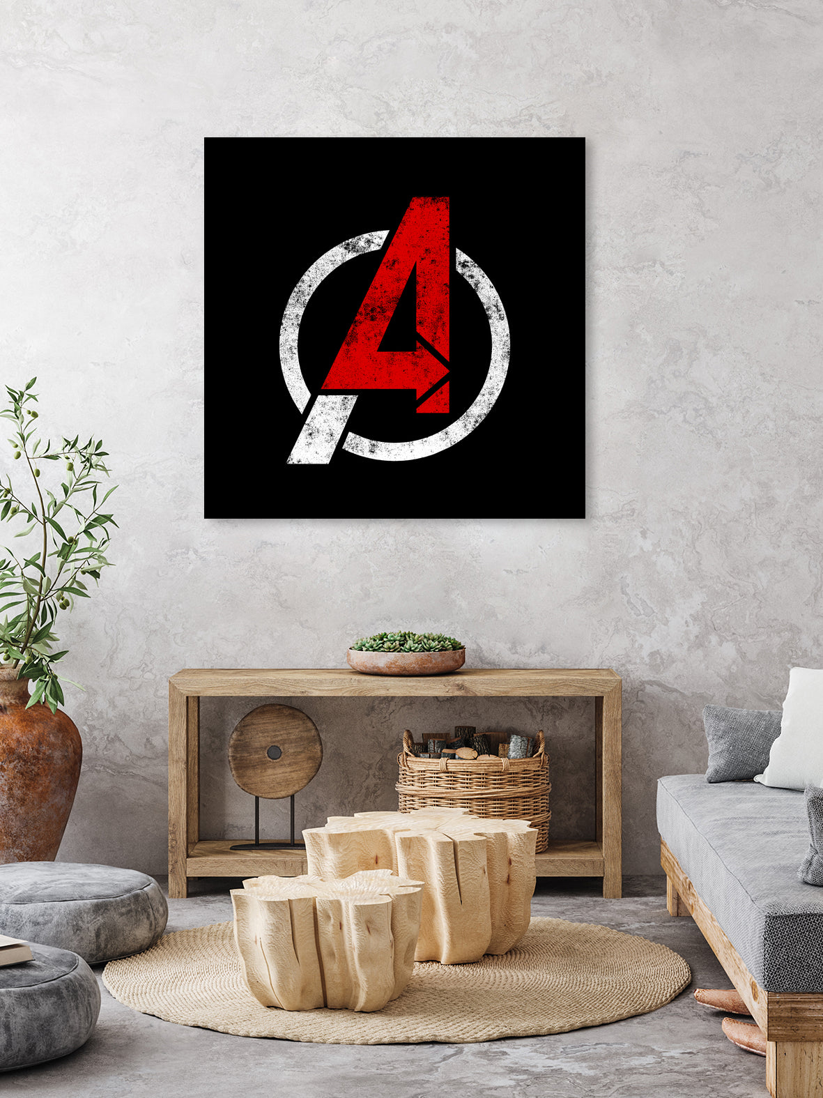 Avengers 4 by Anton Kalinichev on GIANT ART - red digital drawing