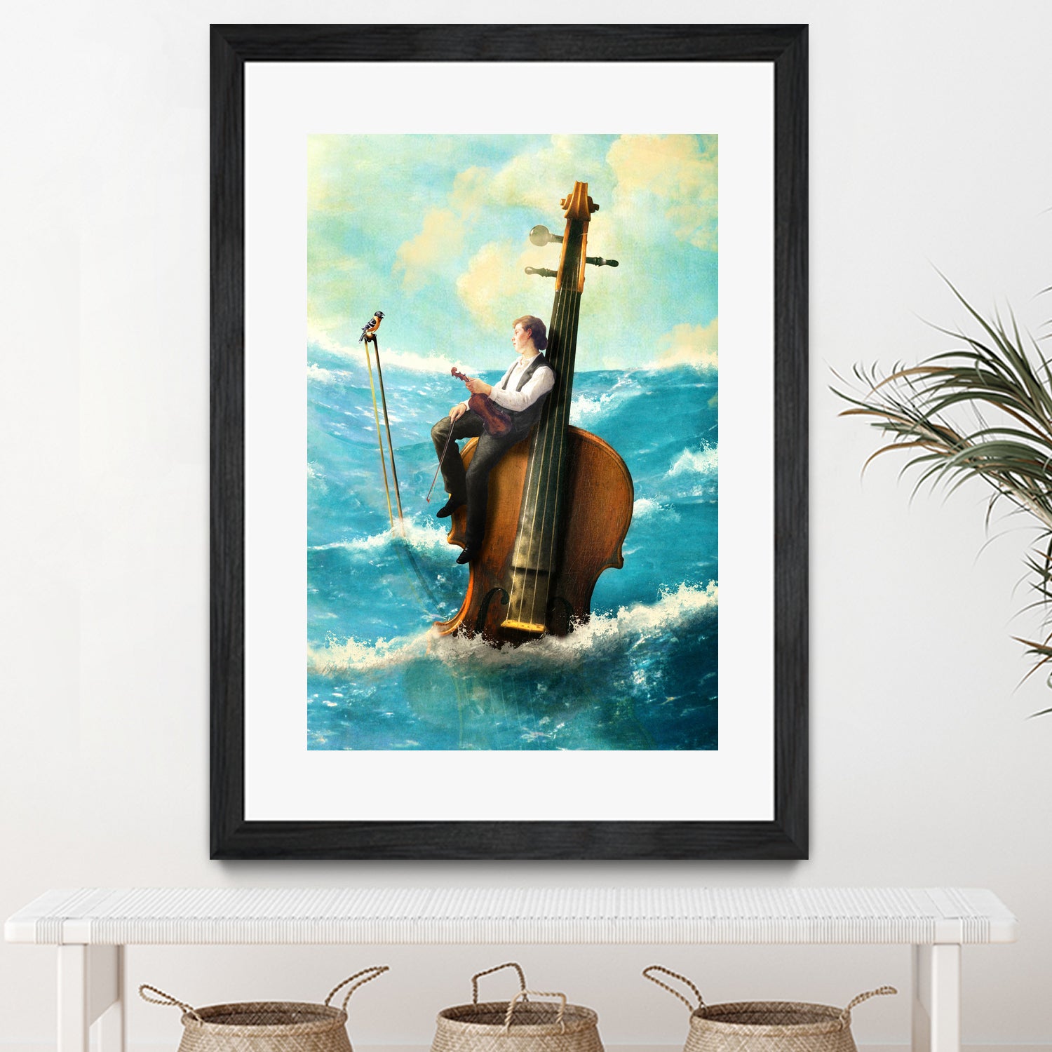 Drifting Melody by Diogo Veríssimo on GIANT ART - blue photo manipulation