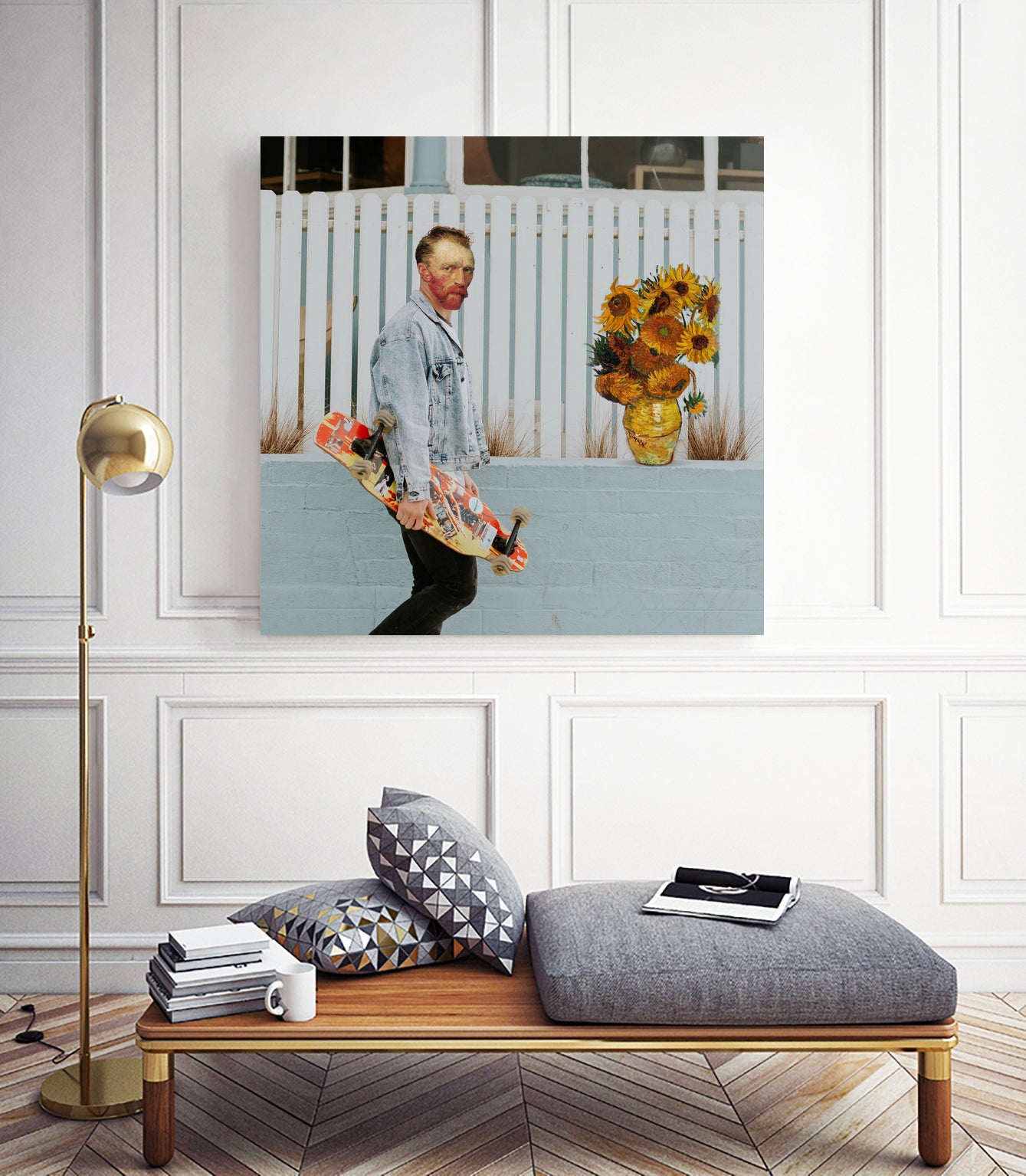 When Art Meets Real Life III by Mehmet Geren on GIANT ART - white photo manipulation