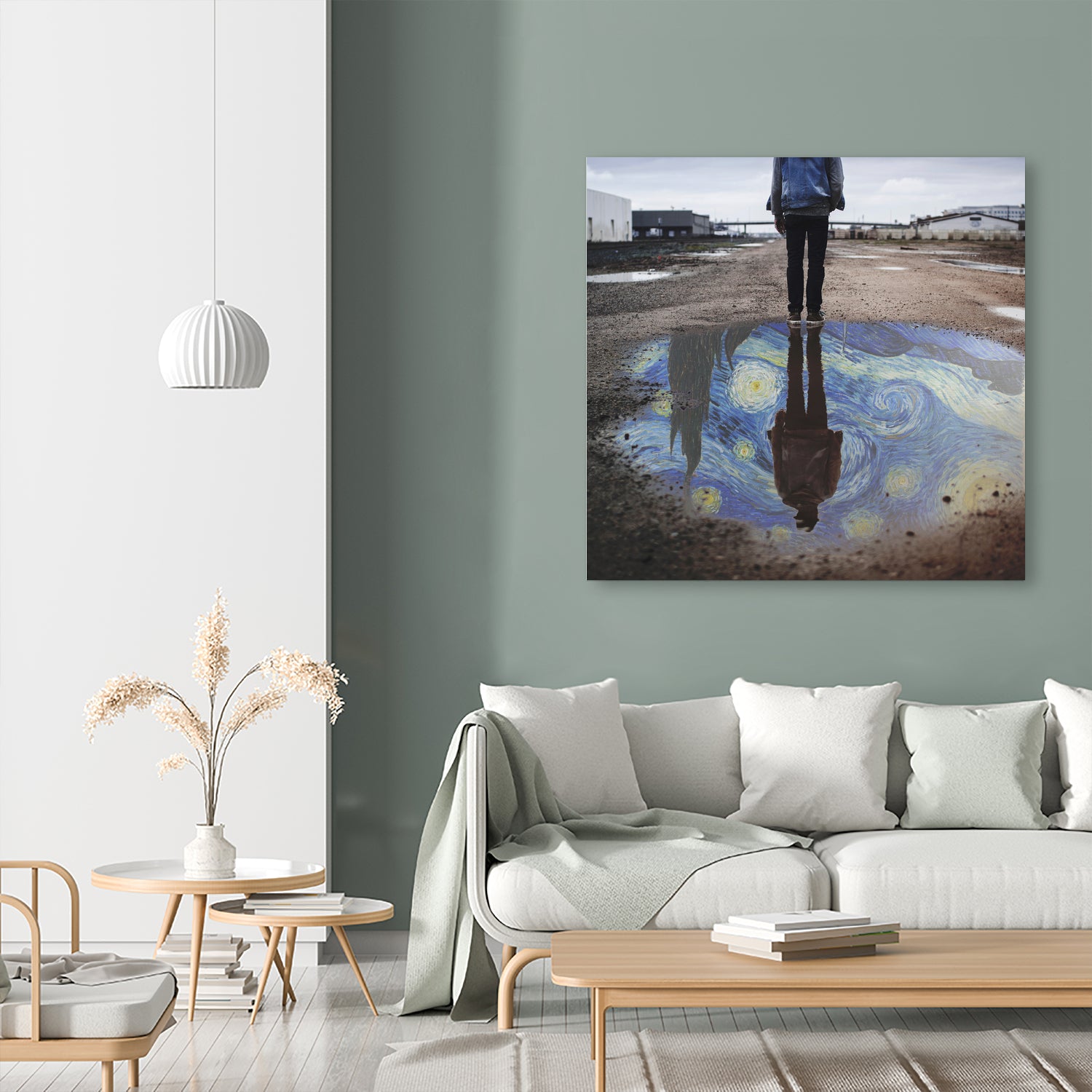 Art is an Illusion by Mehmet Geren on GIANT ART - blue photo manipulation