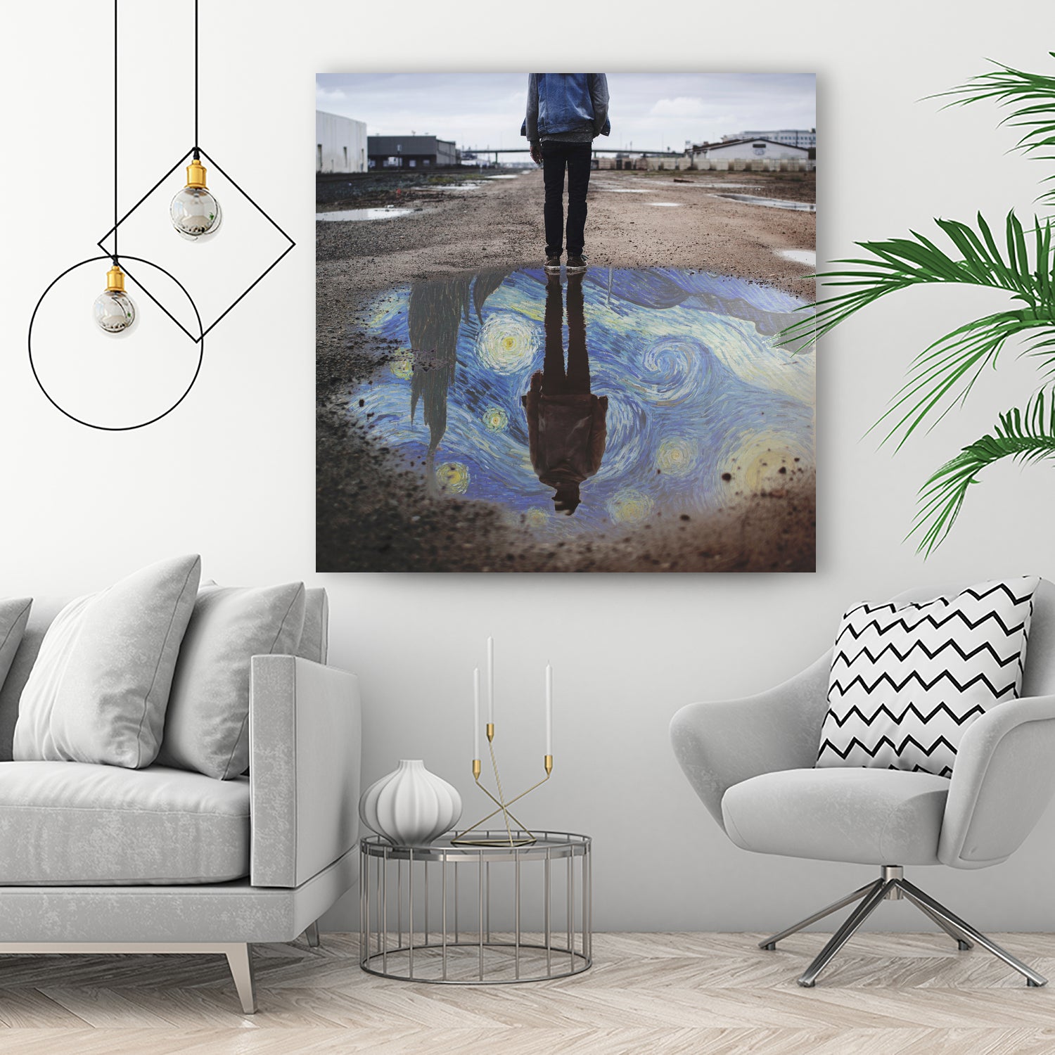 Art is an Illusion by Mehmet Geren on GIANT ART - blue photo manipulation