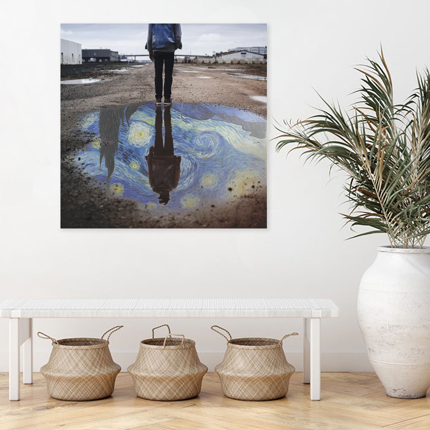 Art is an Illusion by Mehmet Geren on GIANT ART - blue photo manipulation