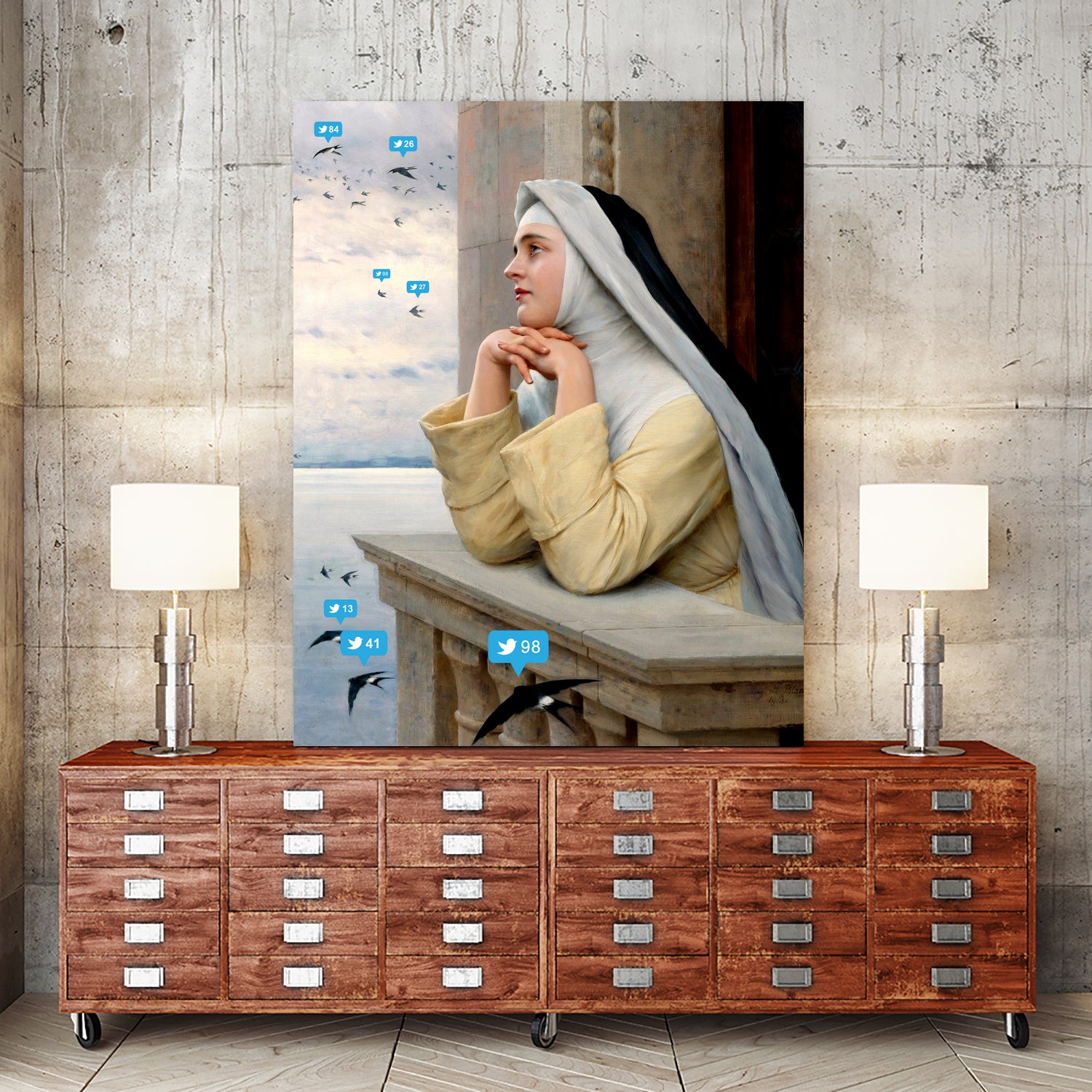 First Tweet by Mehmet Geren on GIANT ART - yellow photo manipulation