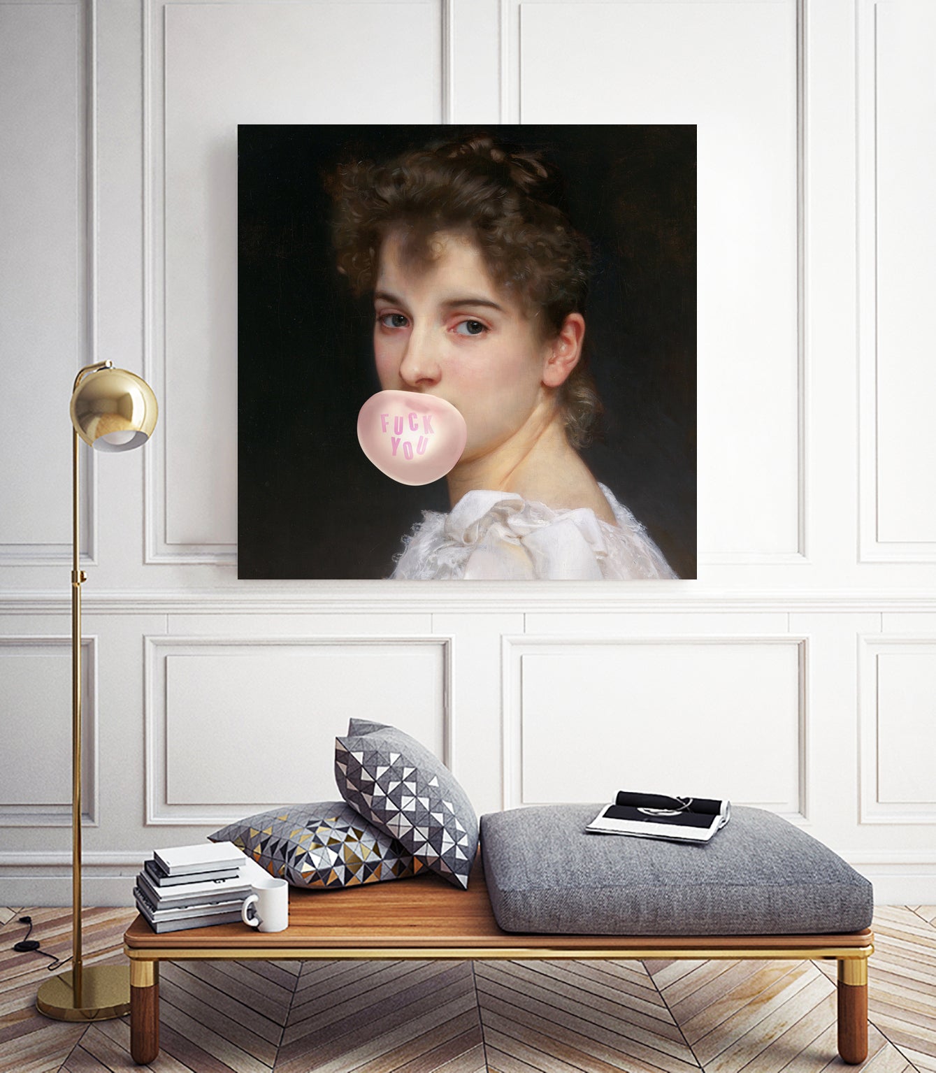 F*ck You by Mehmet Geren on GIANT ART - brown photo manipulation