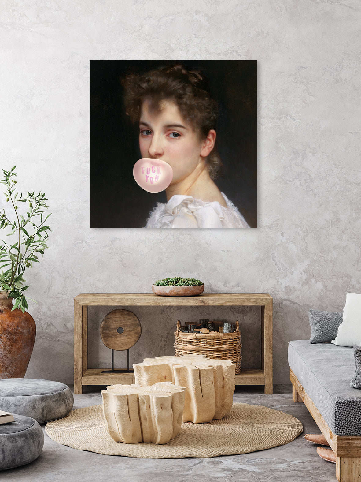 F*ck You by Mehmet Geren on GIANT ART - brown photo manipulation