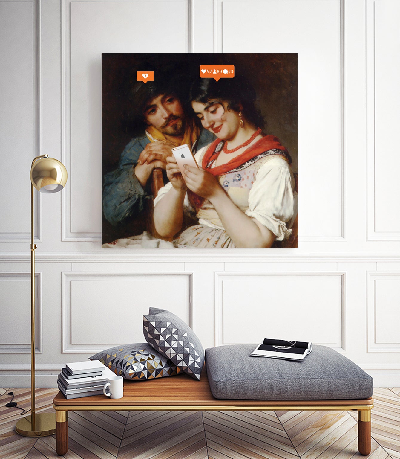 Today's Relationships by Mehmet Geren on GIANT ART - orange photo manipulation