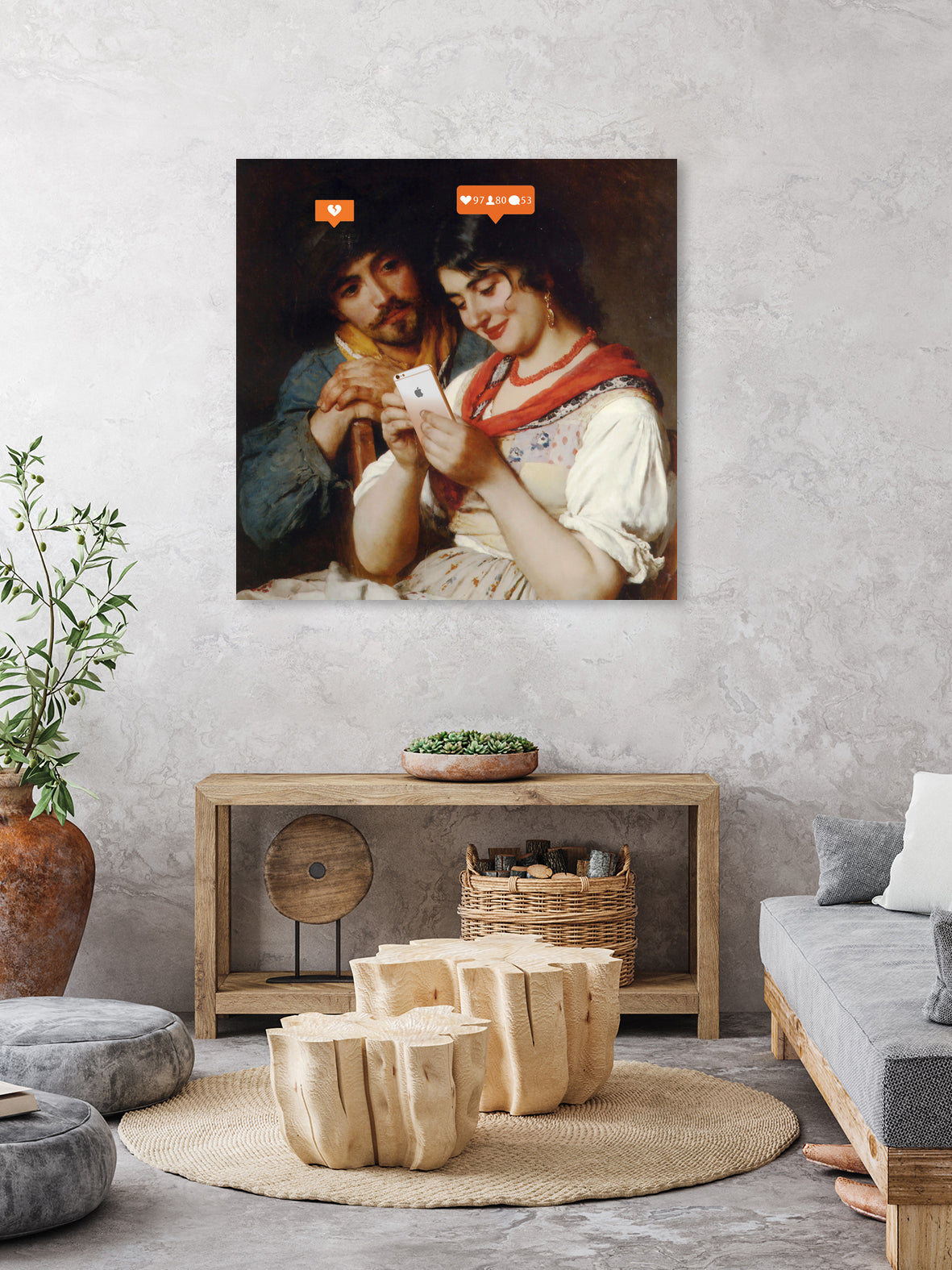 Today's Relationships by Mehmet Geren on GIANT ART - orange photo manipulation