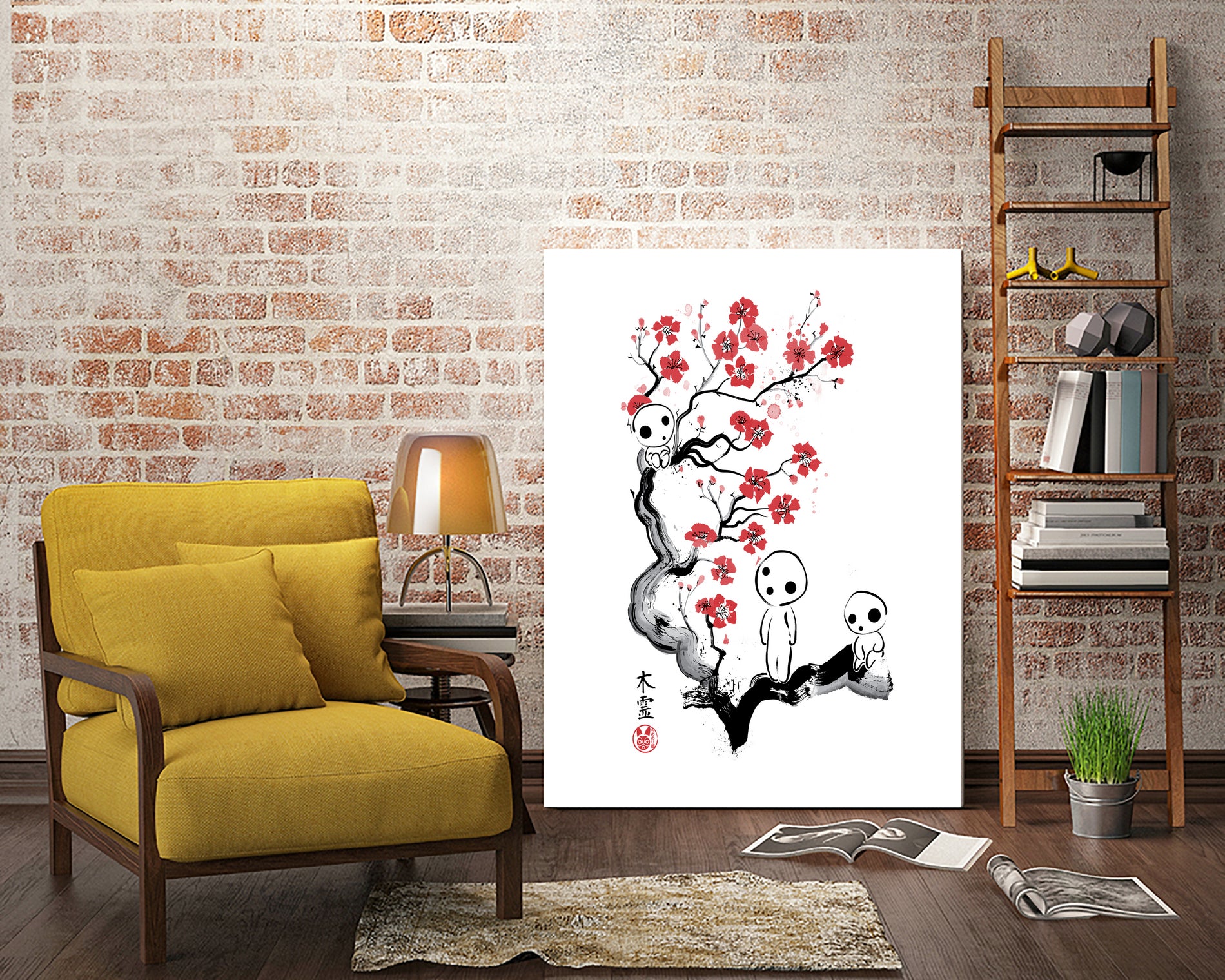 Little forest spirits by Antonio Camarena on GIANT ART - white digital painting