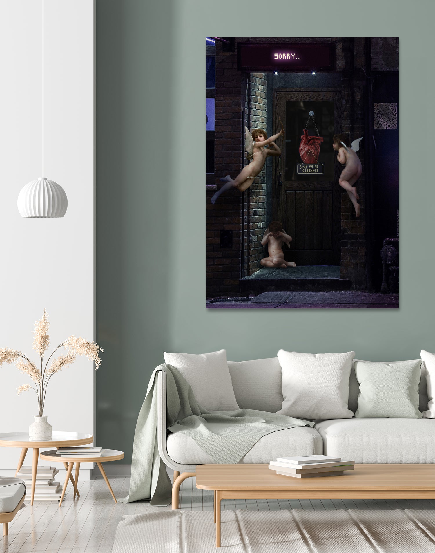 Sorry We're Closed... by Mehmet Geren on GIANT ART - blue photo manipulation