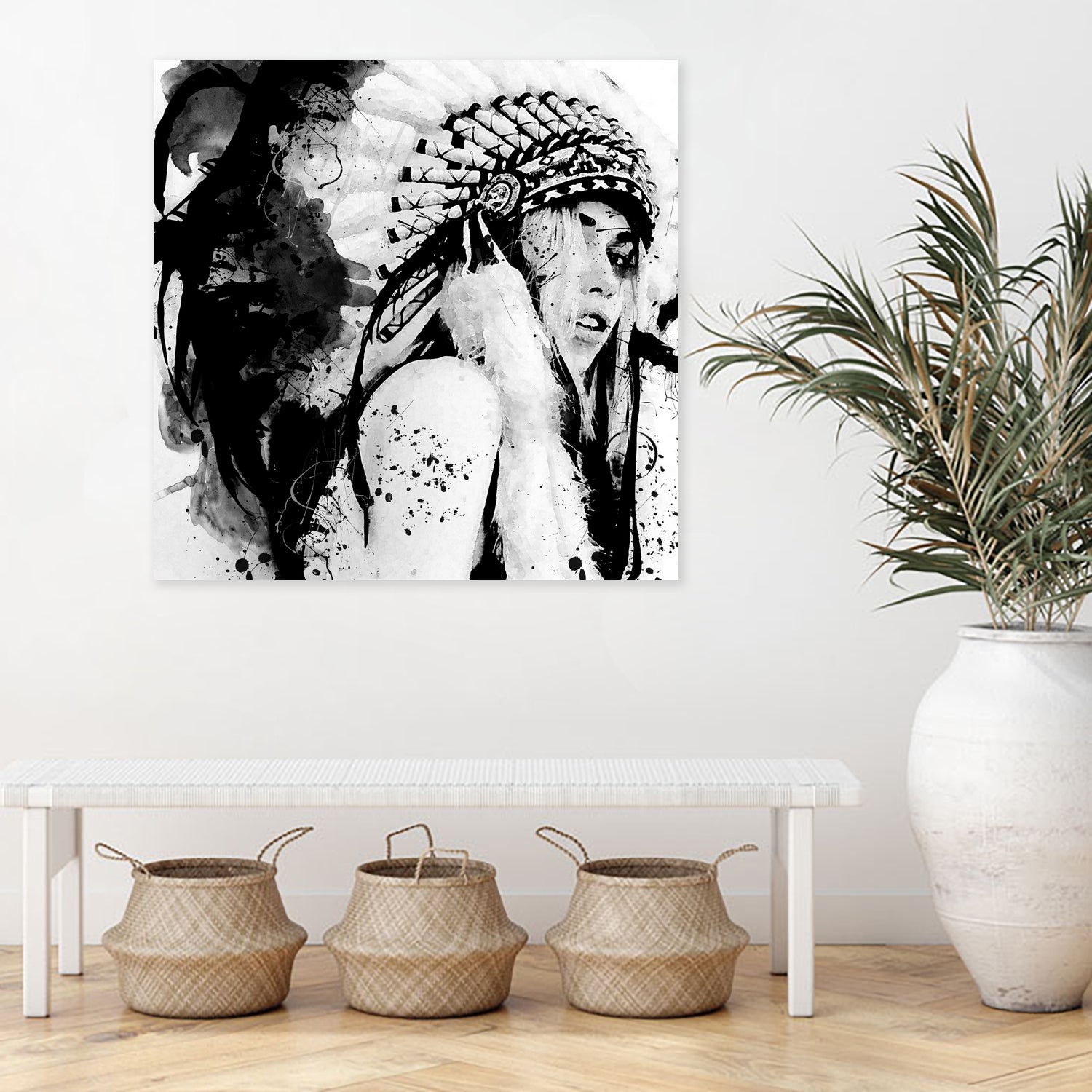 native 2 by David Haddock on GIANT ART - black digital painting