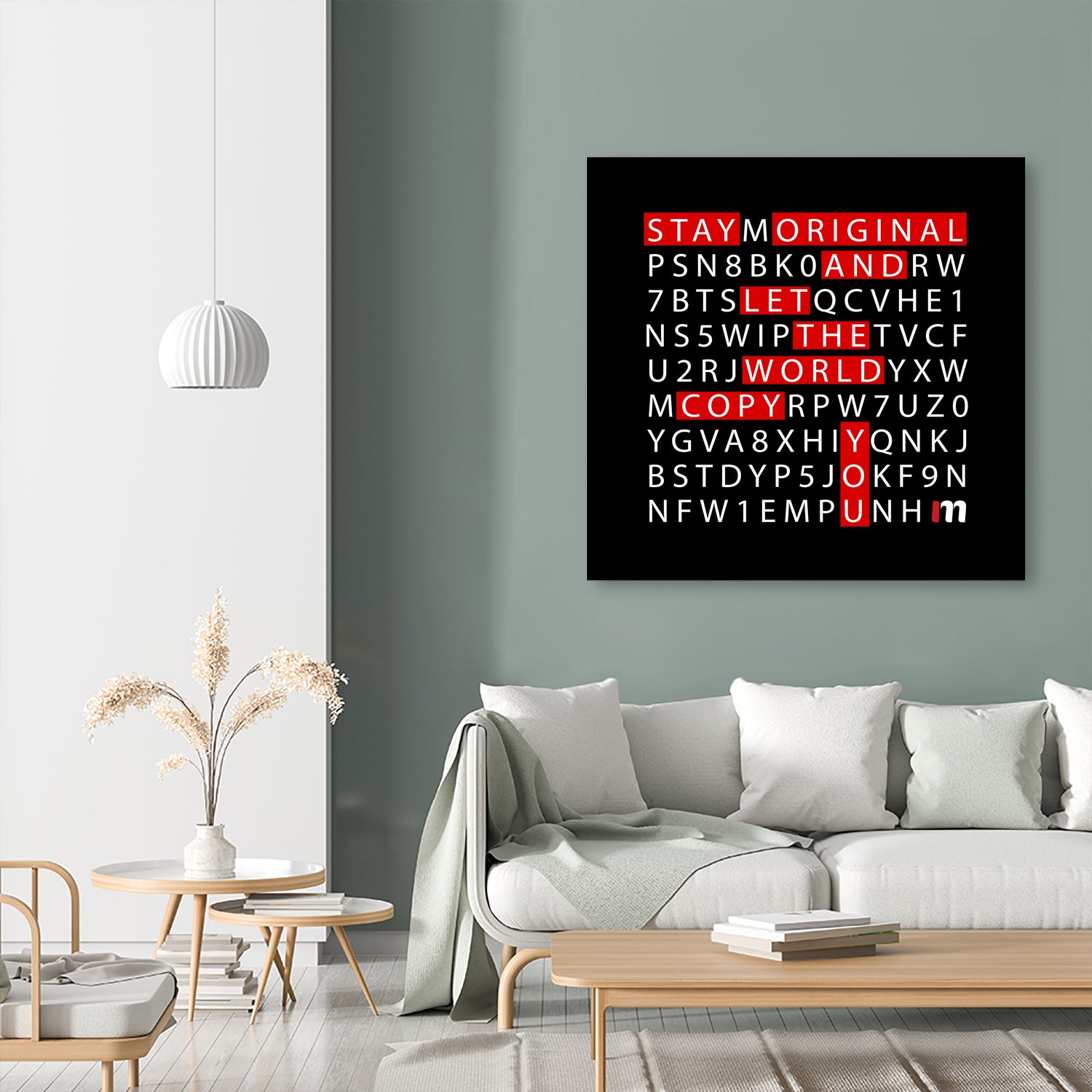 Stay Original by Mariana Angelova on GIANT ART - black typography