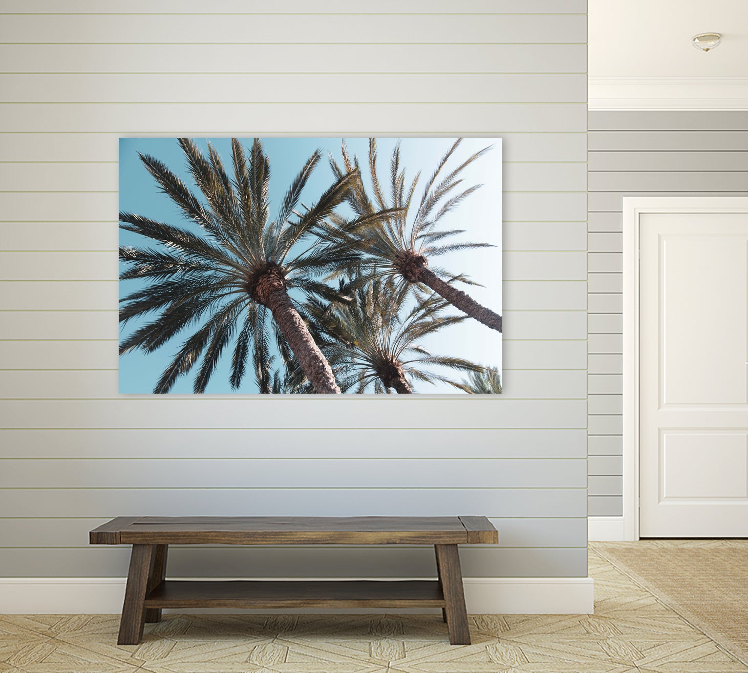 Palm Trees Bliss 1 by Anitas Bellas Art on GIANT ART - coastal