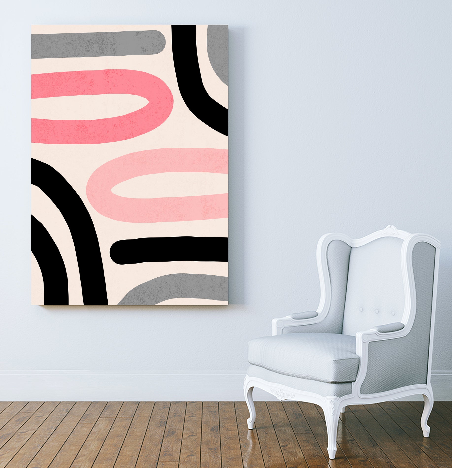 Two of a Kind by Iveta Angelova on GIANT ART - pink digital drawing