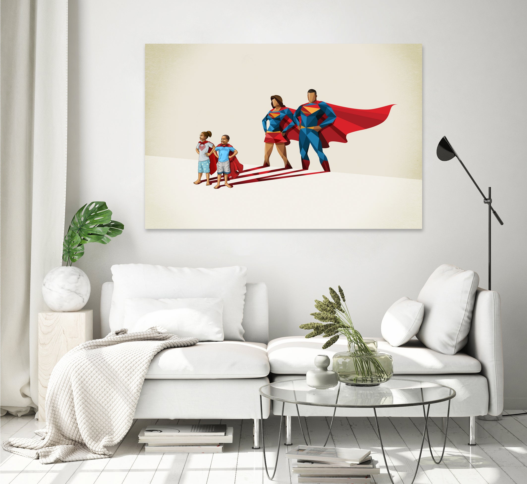 Family Traits by Jason Ratliff on GIANT ART - red digital painting