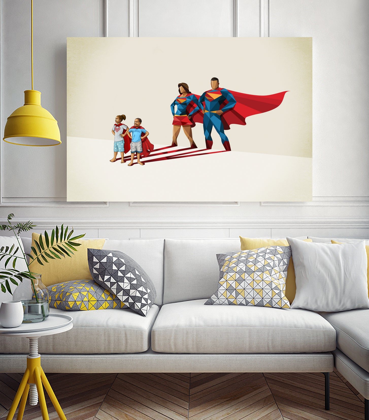 Family Traits by Jason Ratliff on GIANT ART - red digital painting