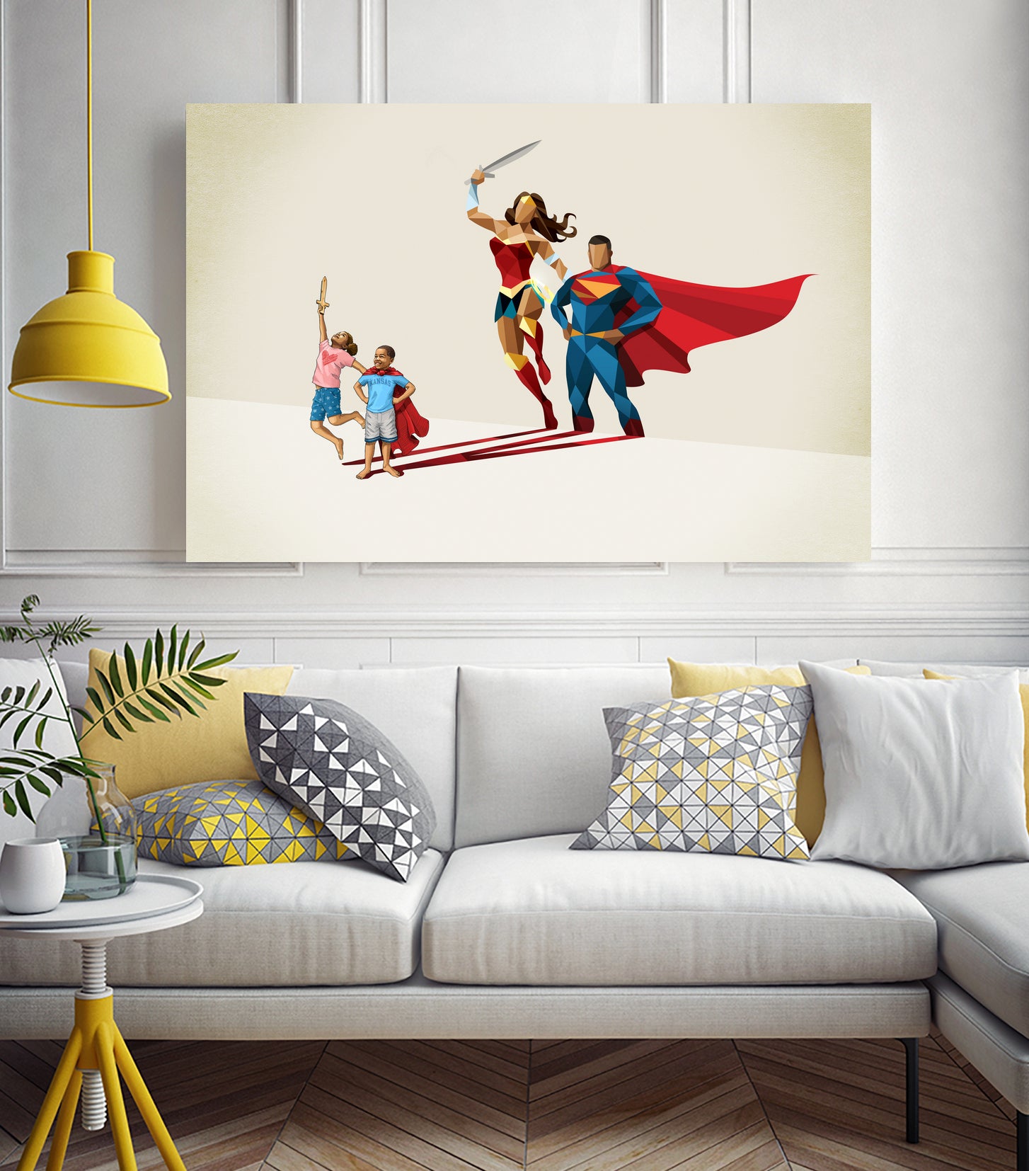 Little League by Jason Ratliff on GIANT ART - red digital painting