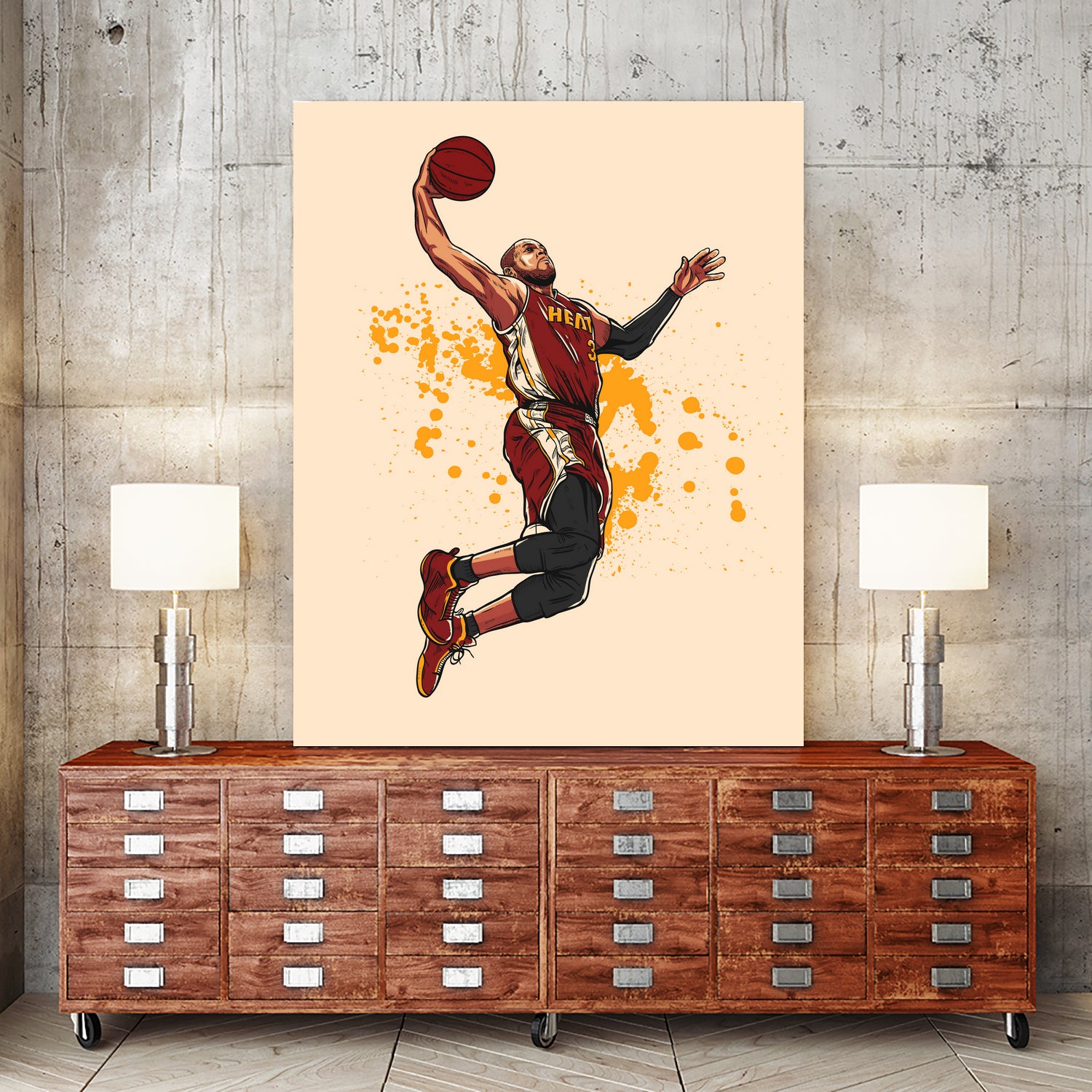 Dwayne Wade by Cearlson Vios on GIANT ART - black vector illustration