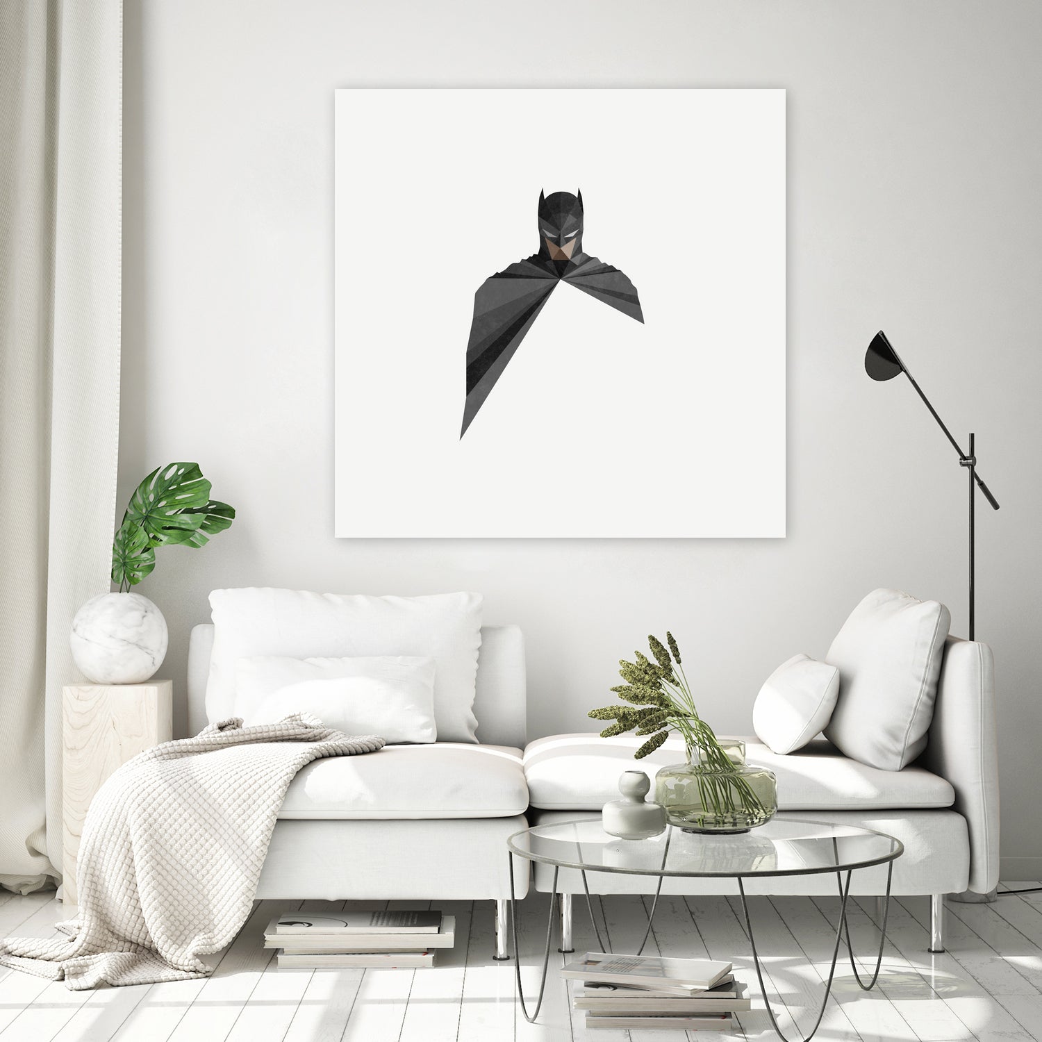 Dark as Knight by Jason Ratliff on GIANT ART - black vector illustration