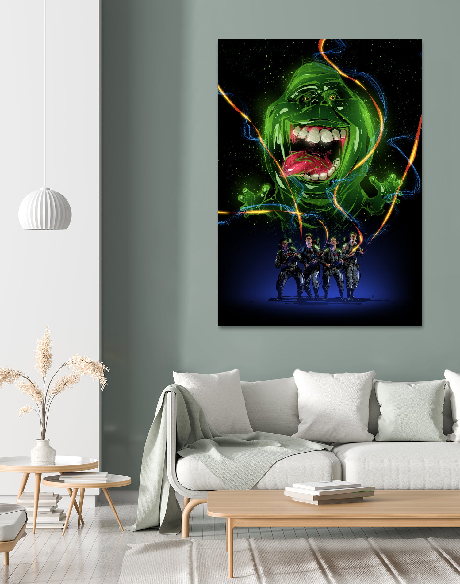 Ghostbusters by Nikita Abakumov on GIANT ART - black digital painting