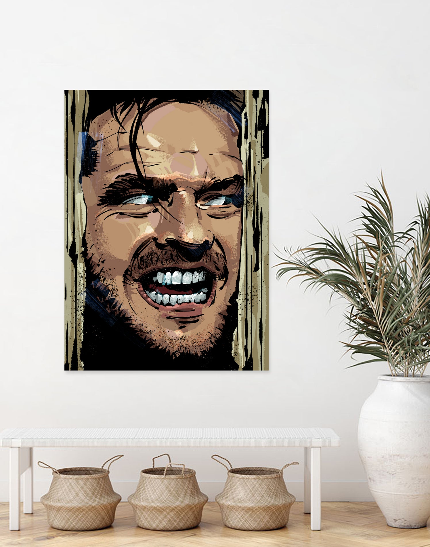 The Shining by Nikita Abakumov on GIANT ART - yellow digital painting