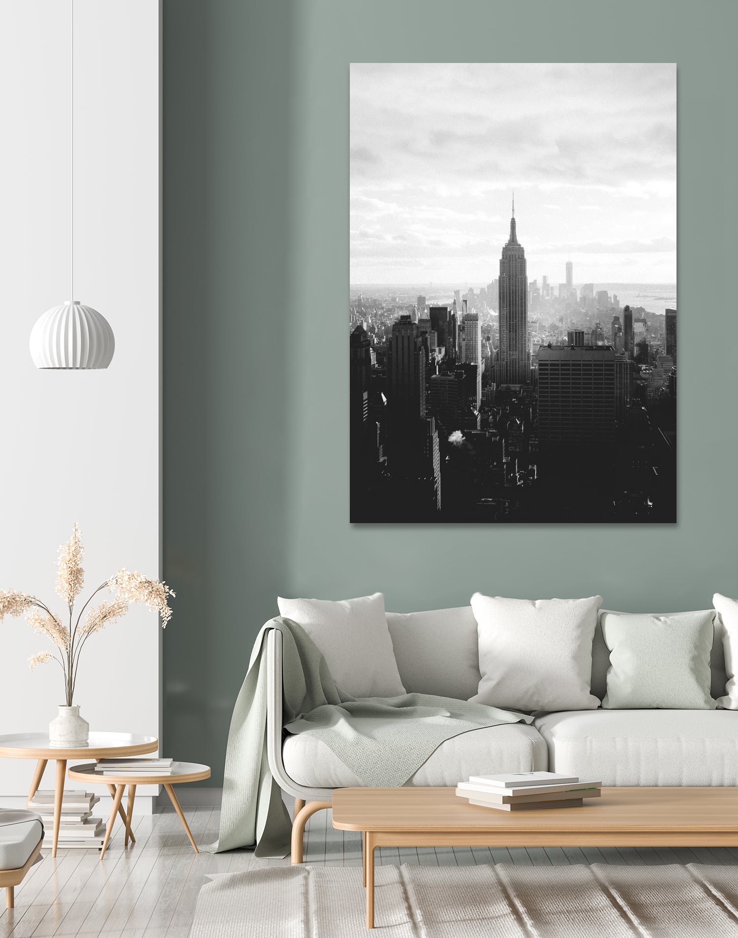 NYC-empire-state-01 by Nikita Abakumov on GIANT ART - gray photo manipulation