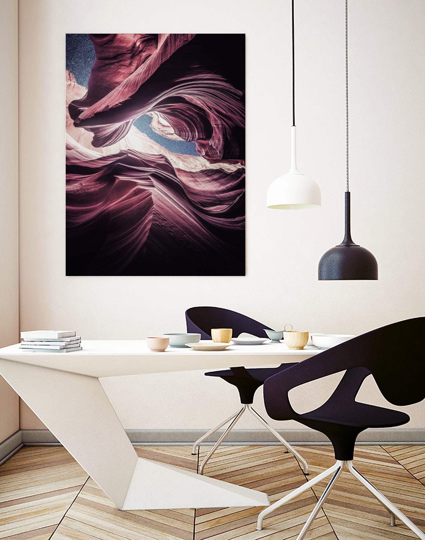 nature-23 by Nikita Abakumov on GIANT ART - fuchsia mixed media