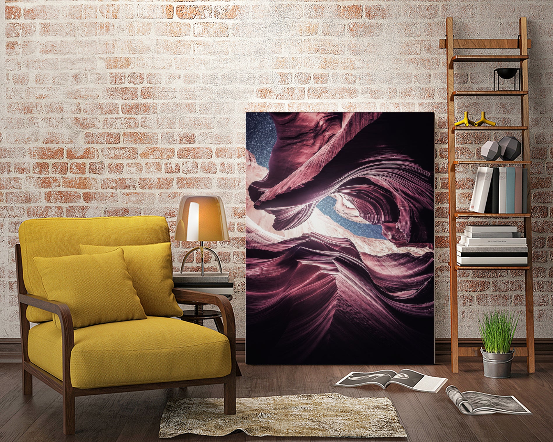 nature-23 by Nikita Abakumov on GIANT ART - fuchsia mixed media