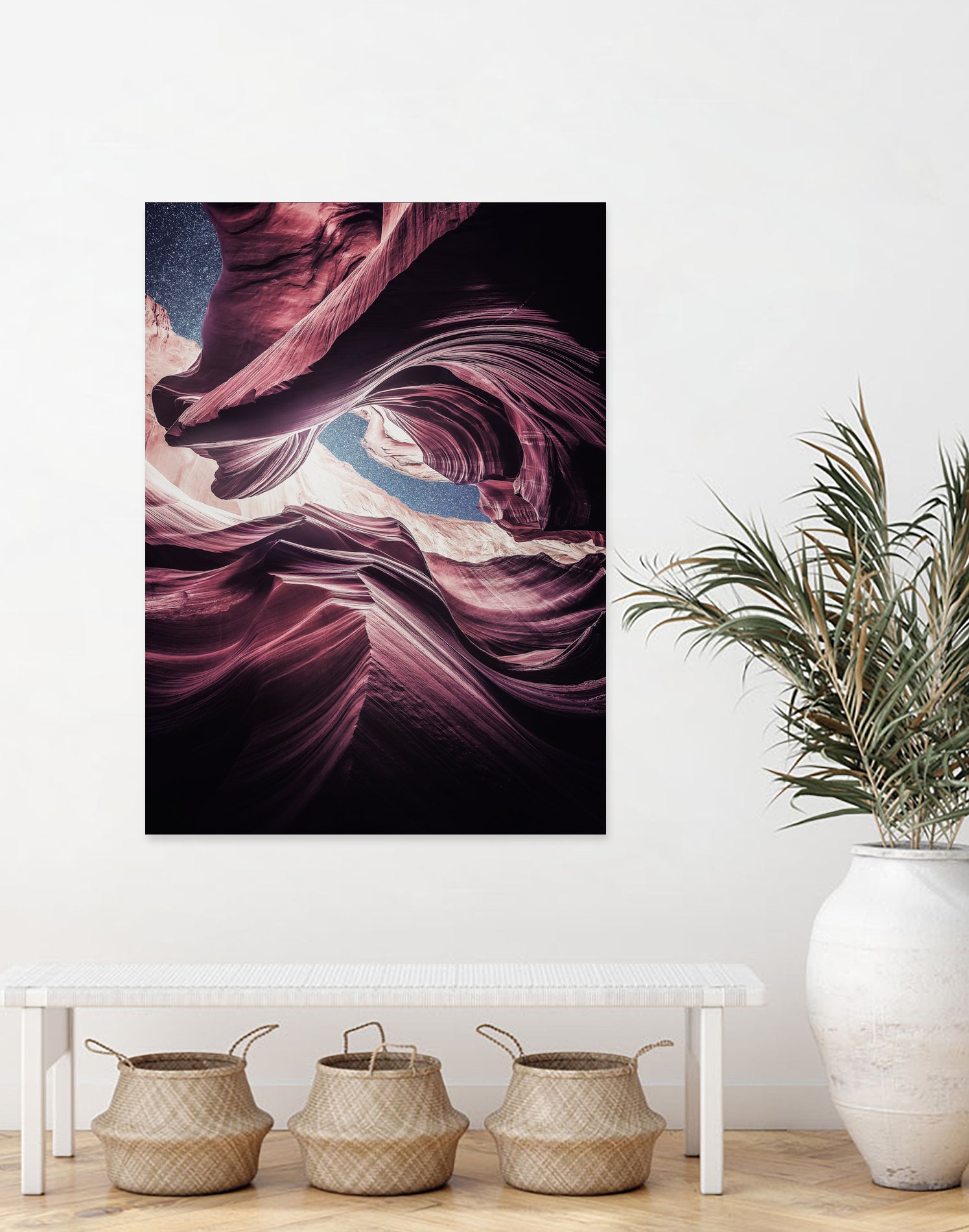 nature-23 by Nikita Abakumov on GIANT ART - fuchsia mixed media