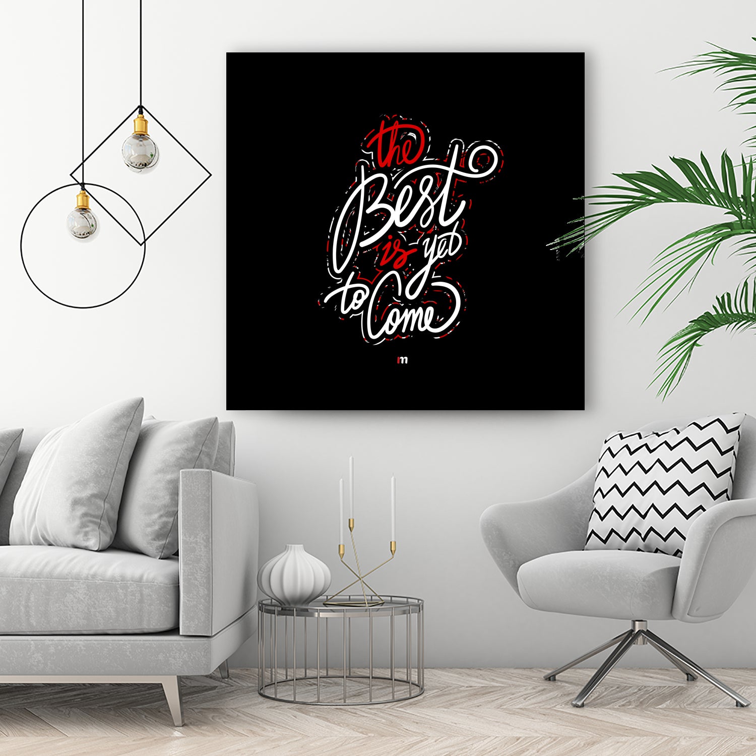 Best to Come by Mariana Angelova on GIANT ART - black typography