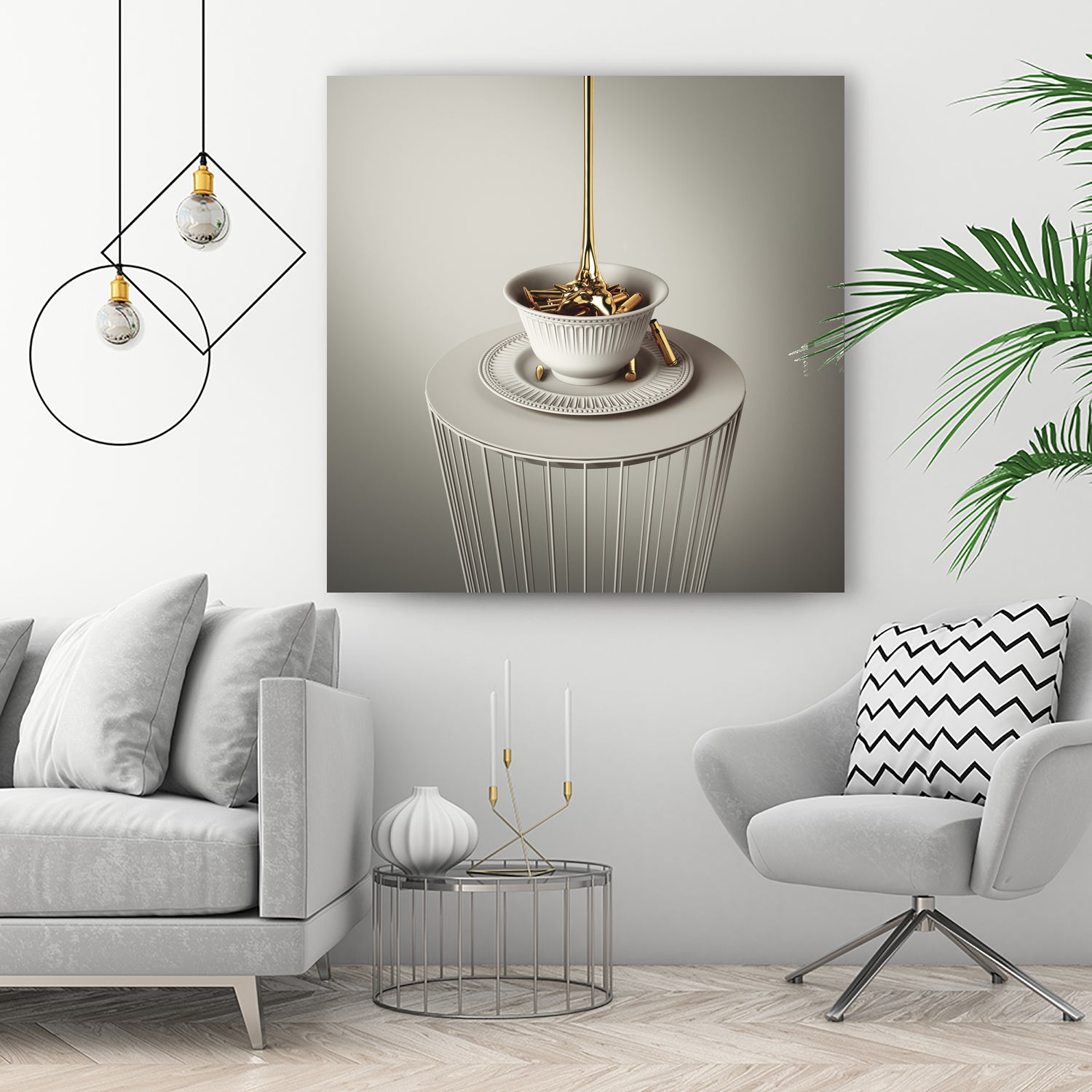 First Meal - Bullets by Vigan Tafili on GIANT ART - white 3d art