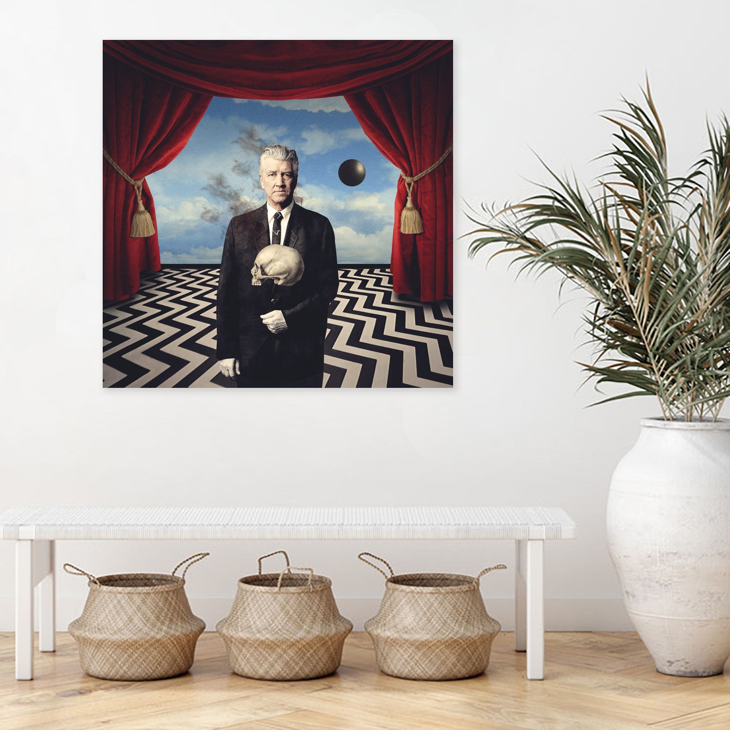 Lynch Vs Magritte by giuseppe conti on GIANT ART - black digital painting