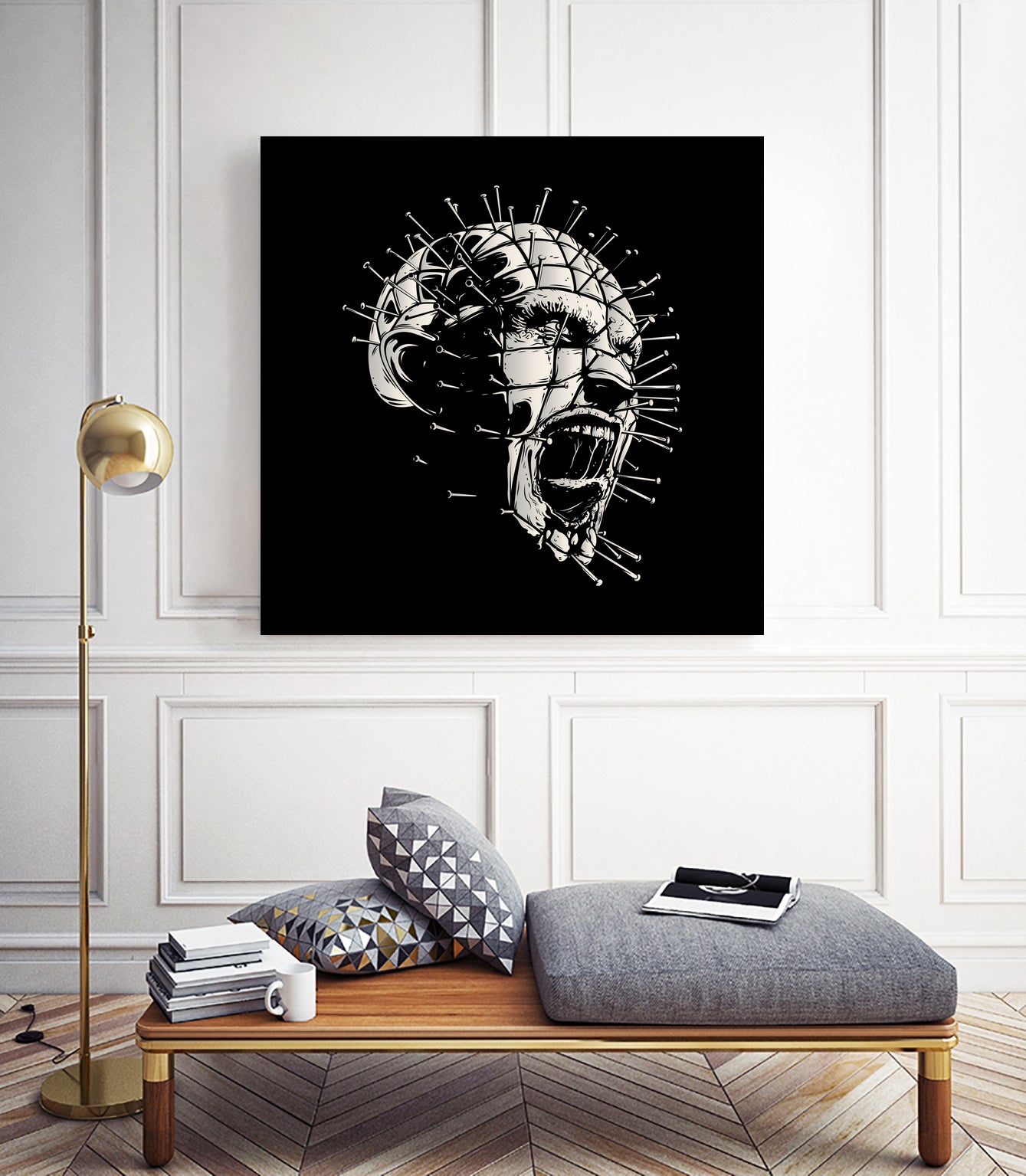 Pinhead by Nick Beery on GIANT ART - black digital drawing